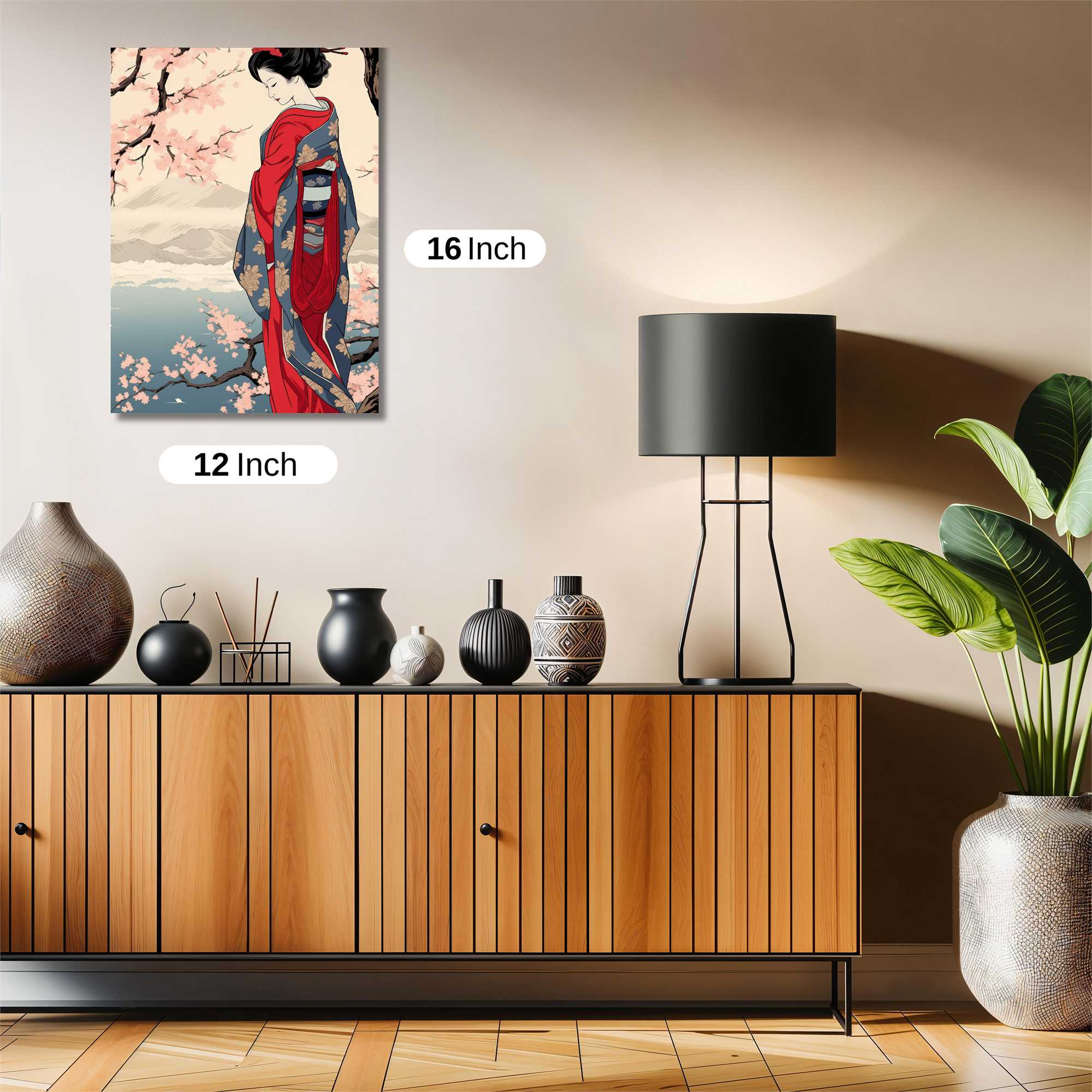 Geisha Serenity Safe Wall Magnetic / M