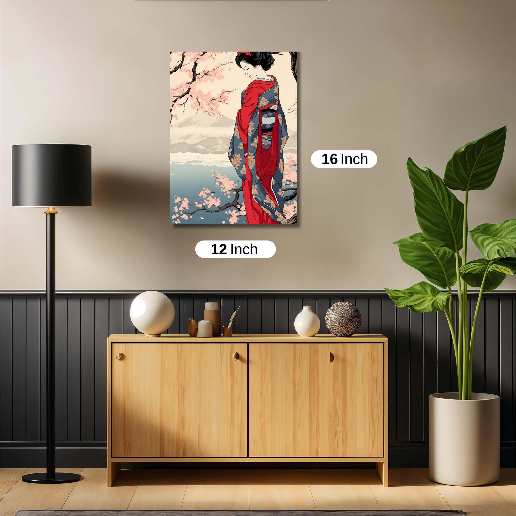Geisha Serenity Safe Wall Magnetic / M