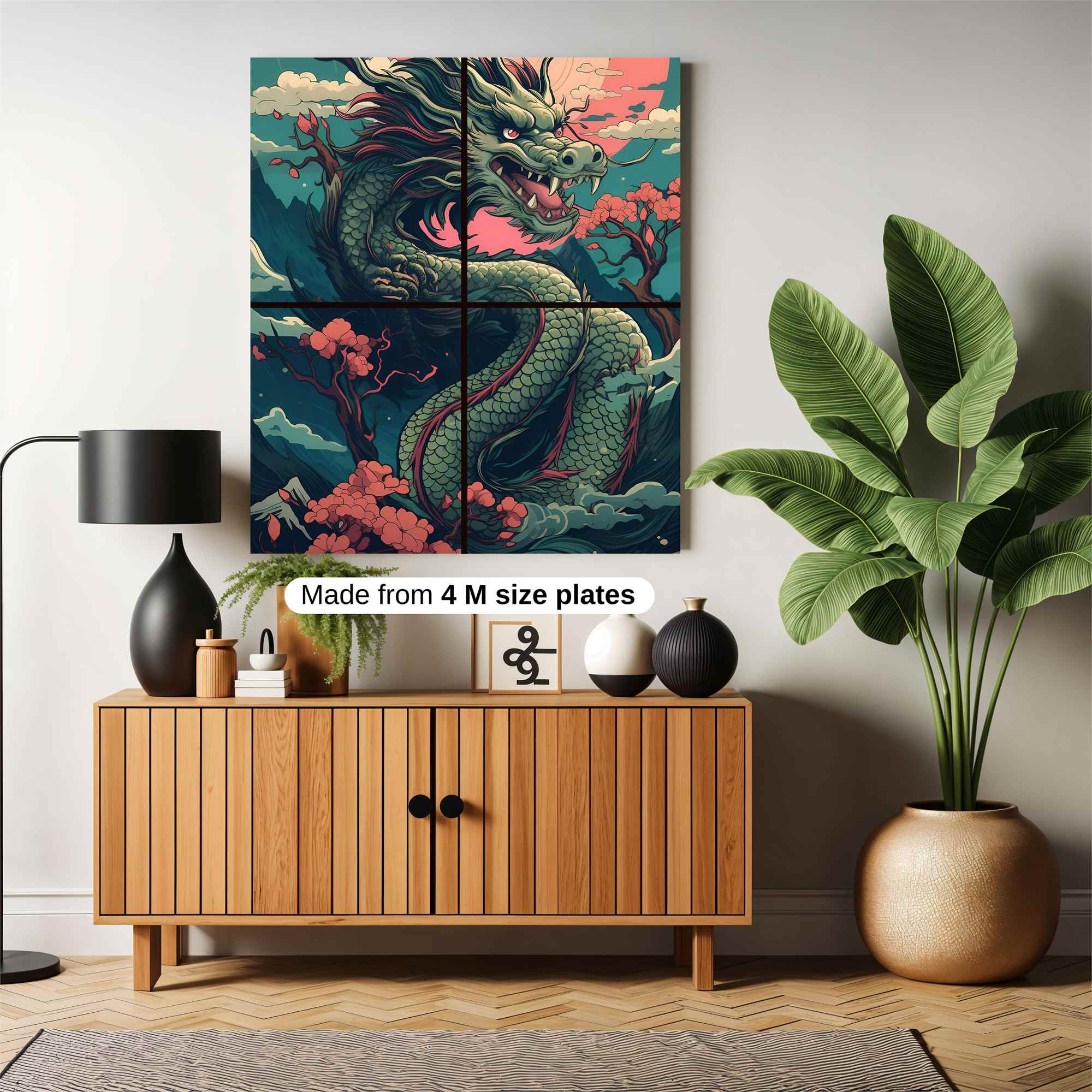 Dragon Serenity Safe Wall Magnetic / M
