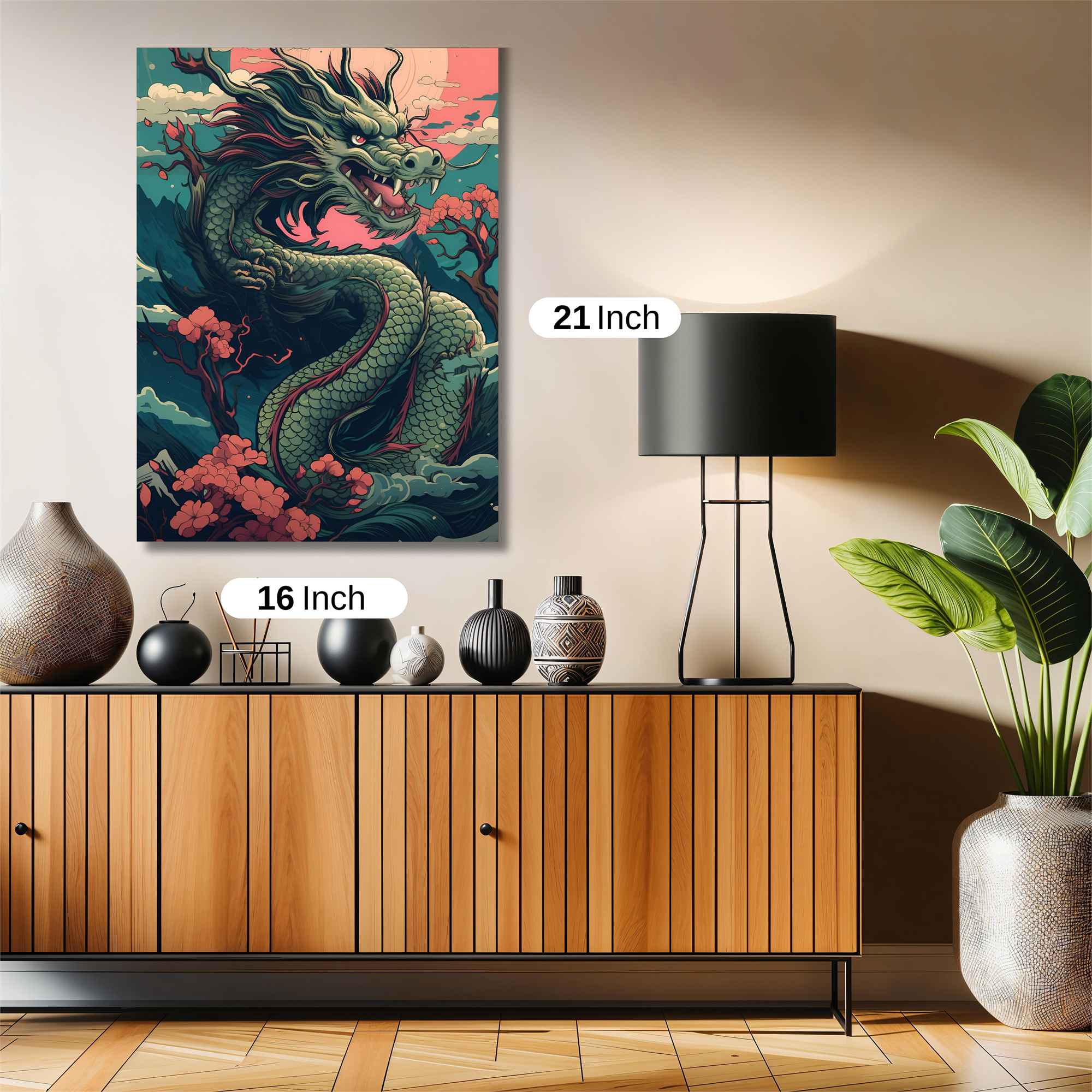 Dragon Serenity Safe Wall Magnetic / M
