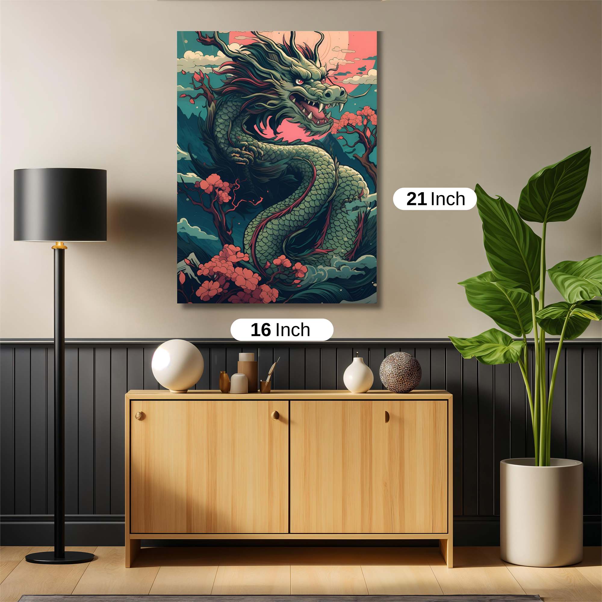 Dragon Serenity Safe Wall Magnetic / M