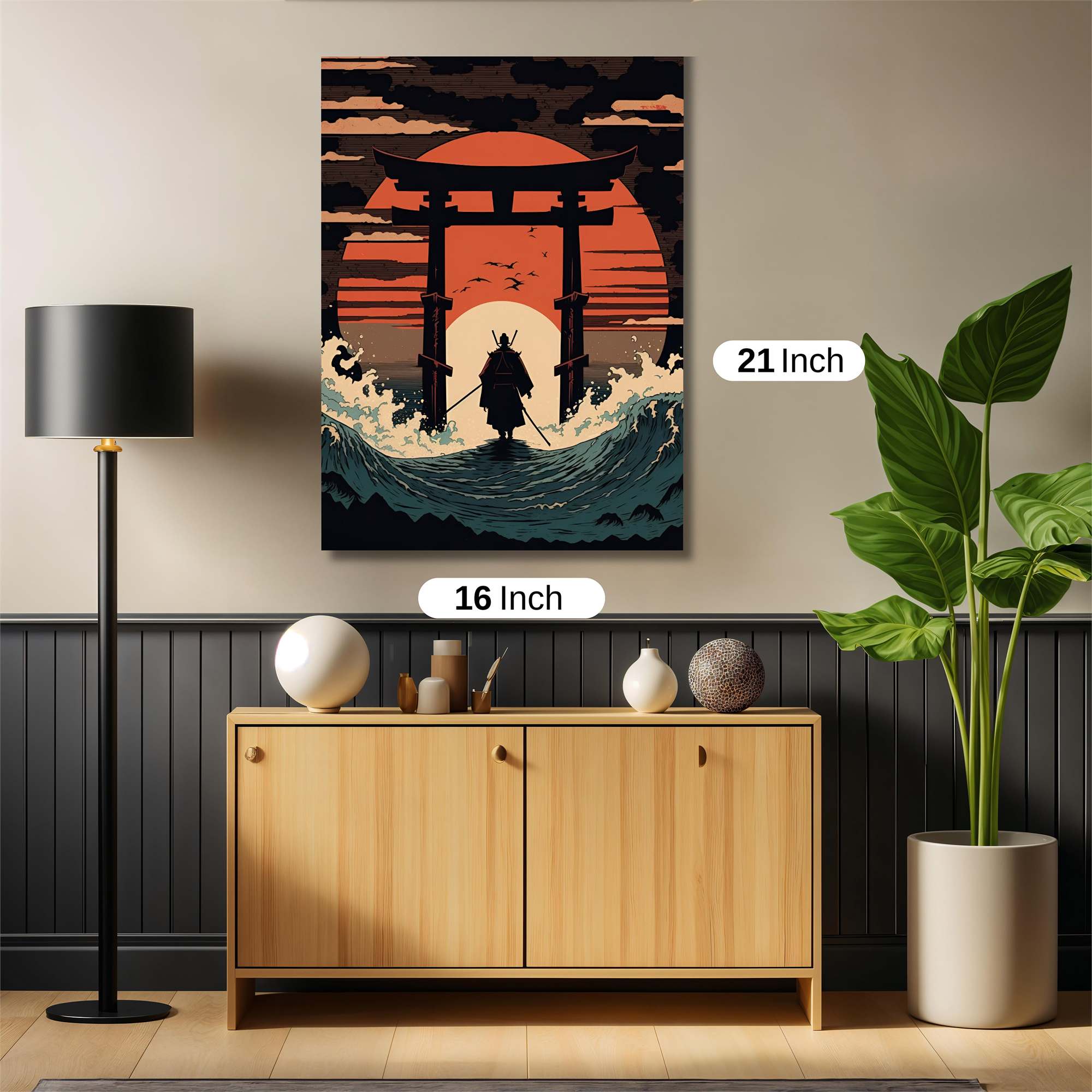 Samurai Serenity Safe Wall Magnetic / M