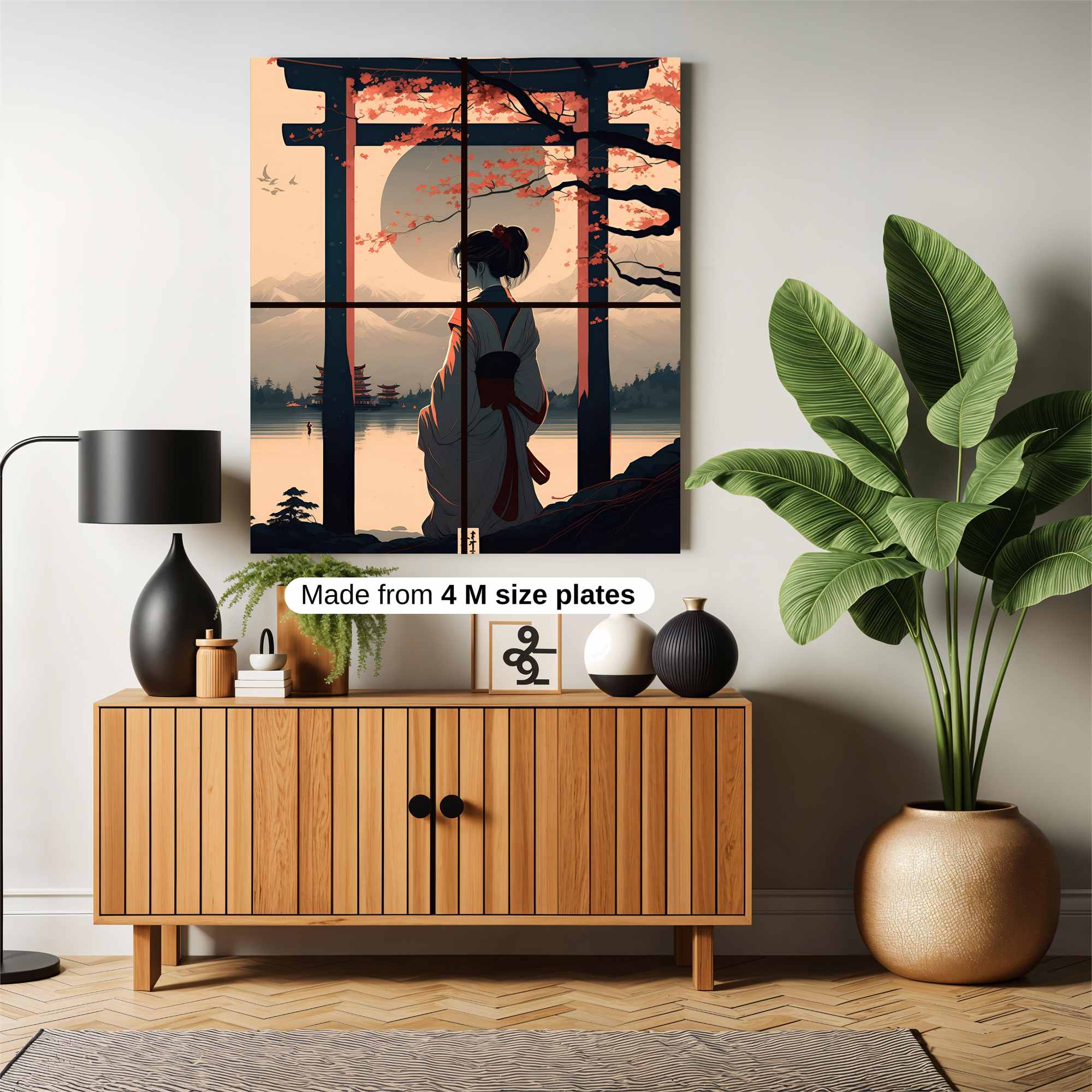 Moonlit Serenity Safe Wall Magnetic / M