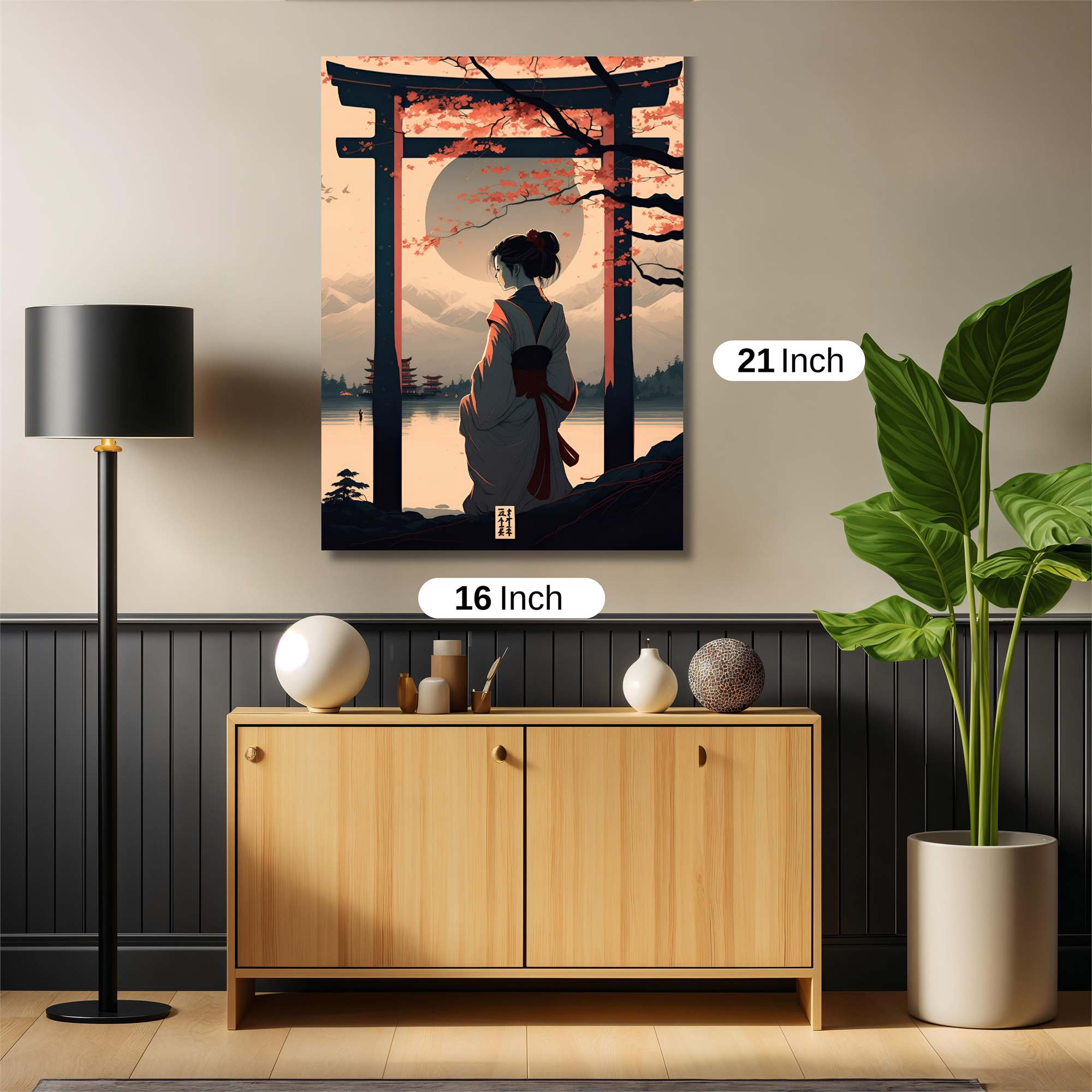 Moonlit Serenity Safe Wall Magnetic / M