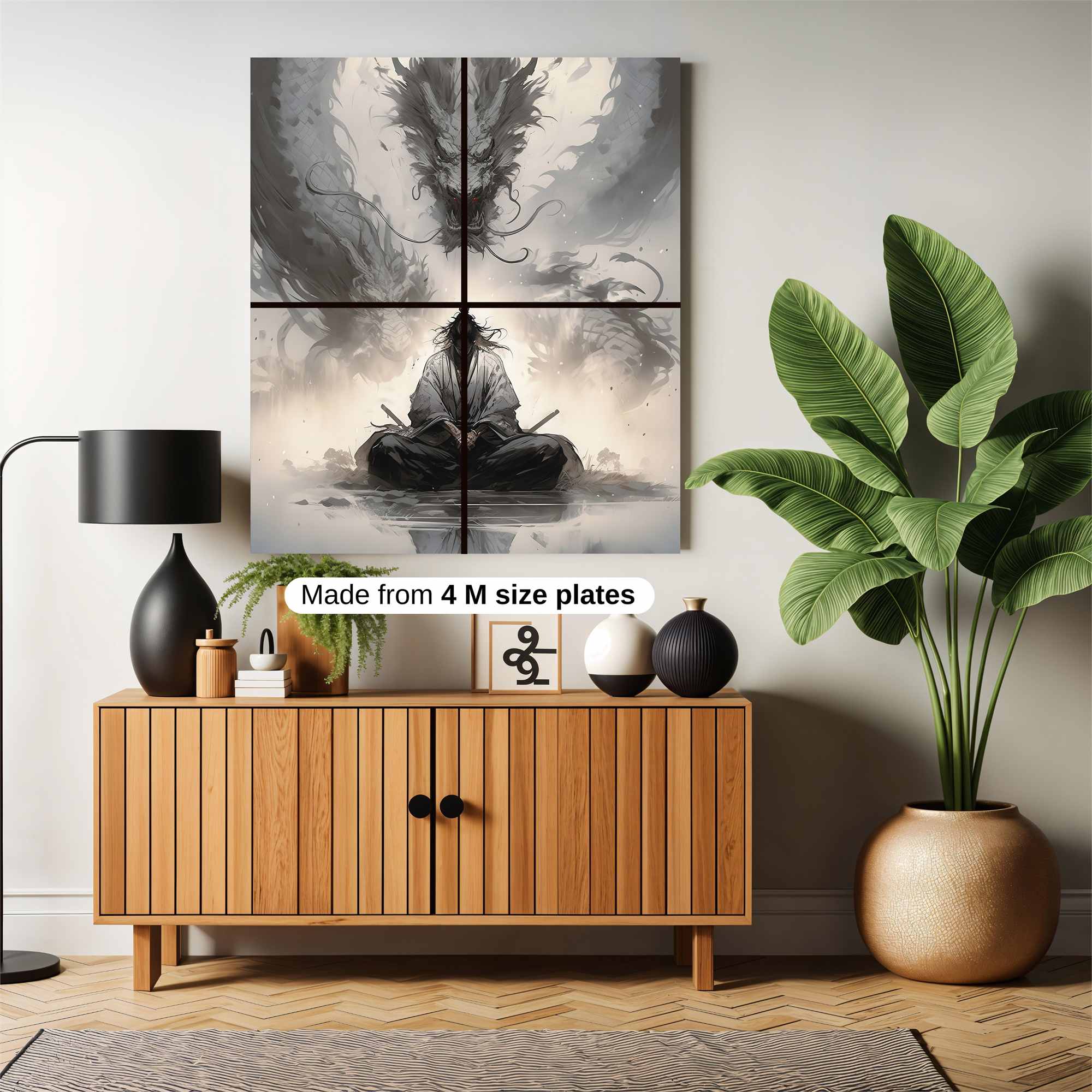 Samurai Serenity Safe Wall Magnetic / M