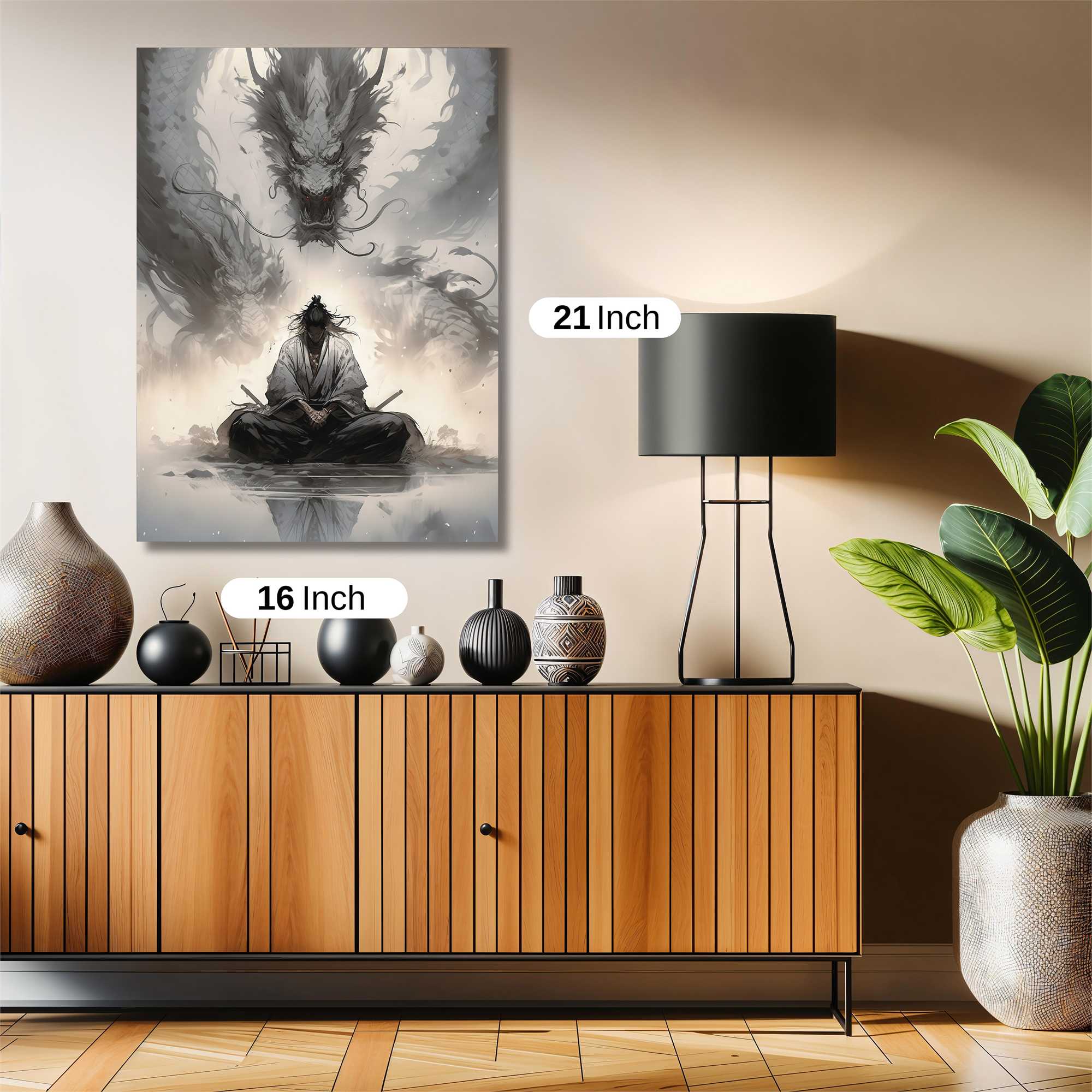 Samurai Serenity Safe Wall Magnetic / M