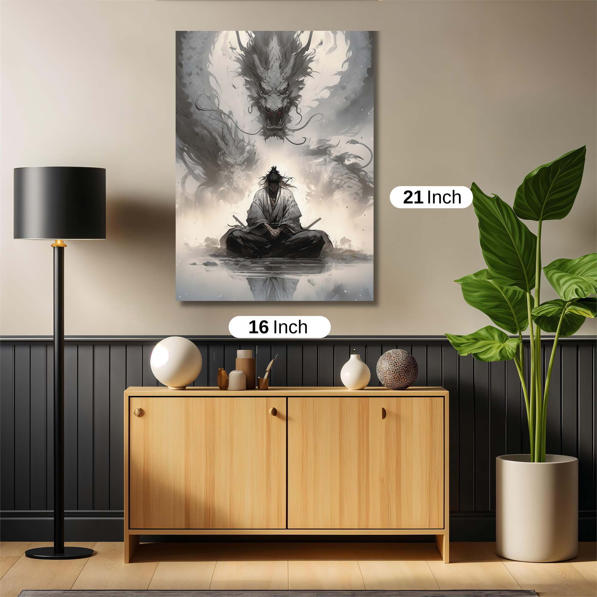 Samurai Serenity Safe Wall Magnetic / M