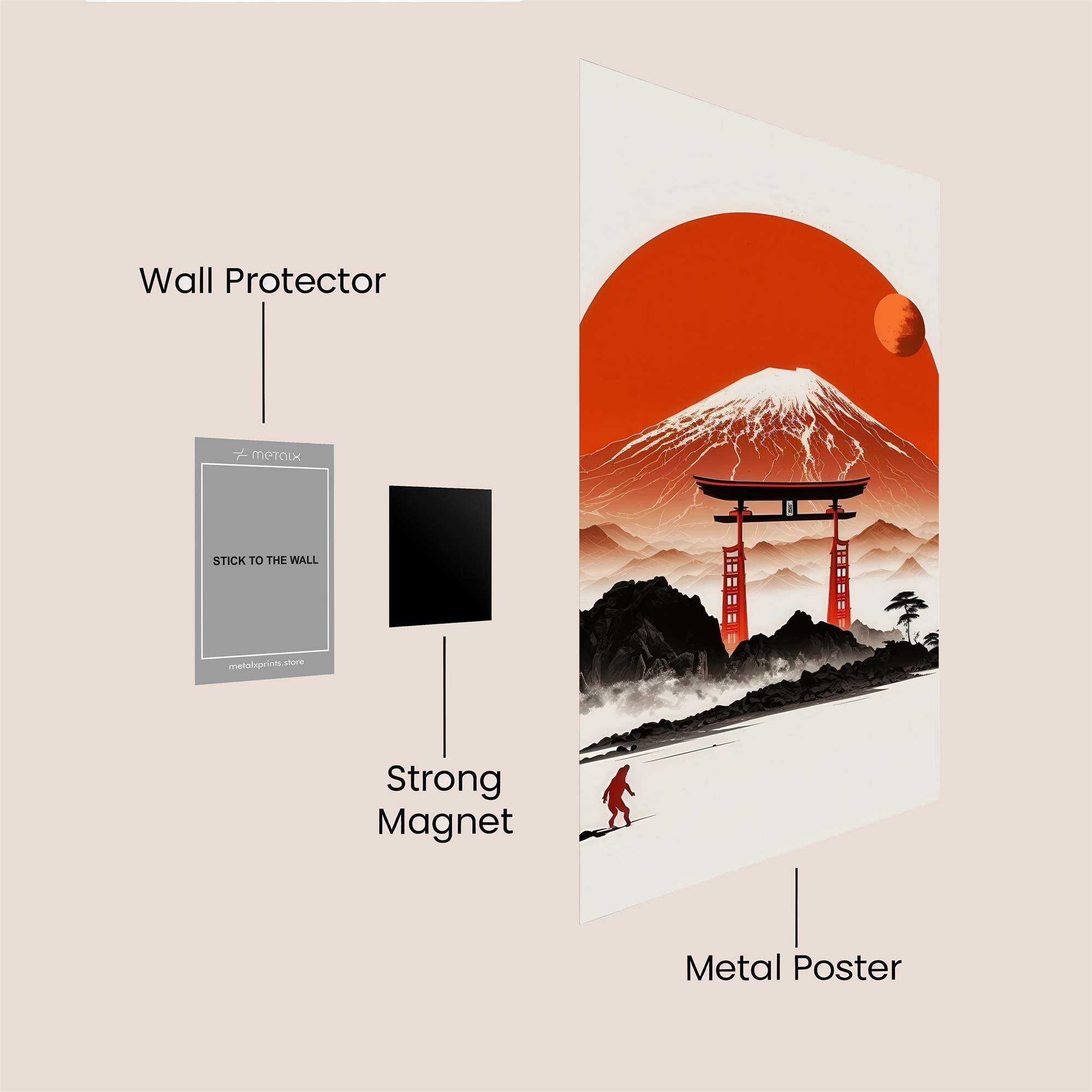 Fuji Serenity Safe Wall Magnetic / M
