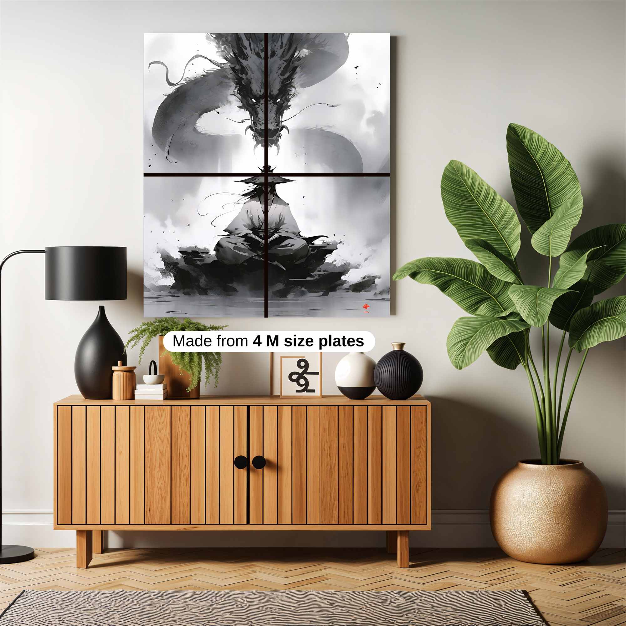 Samurai Serenity Safe Wall Magnetic / M