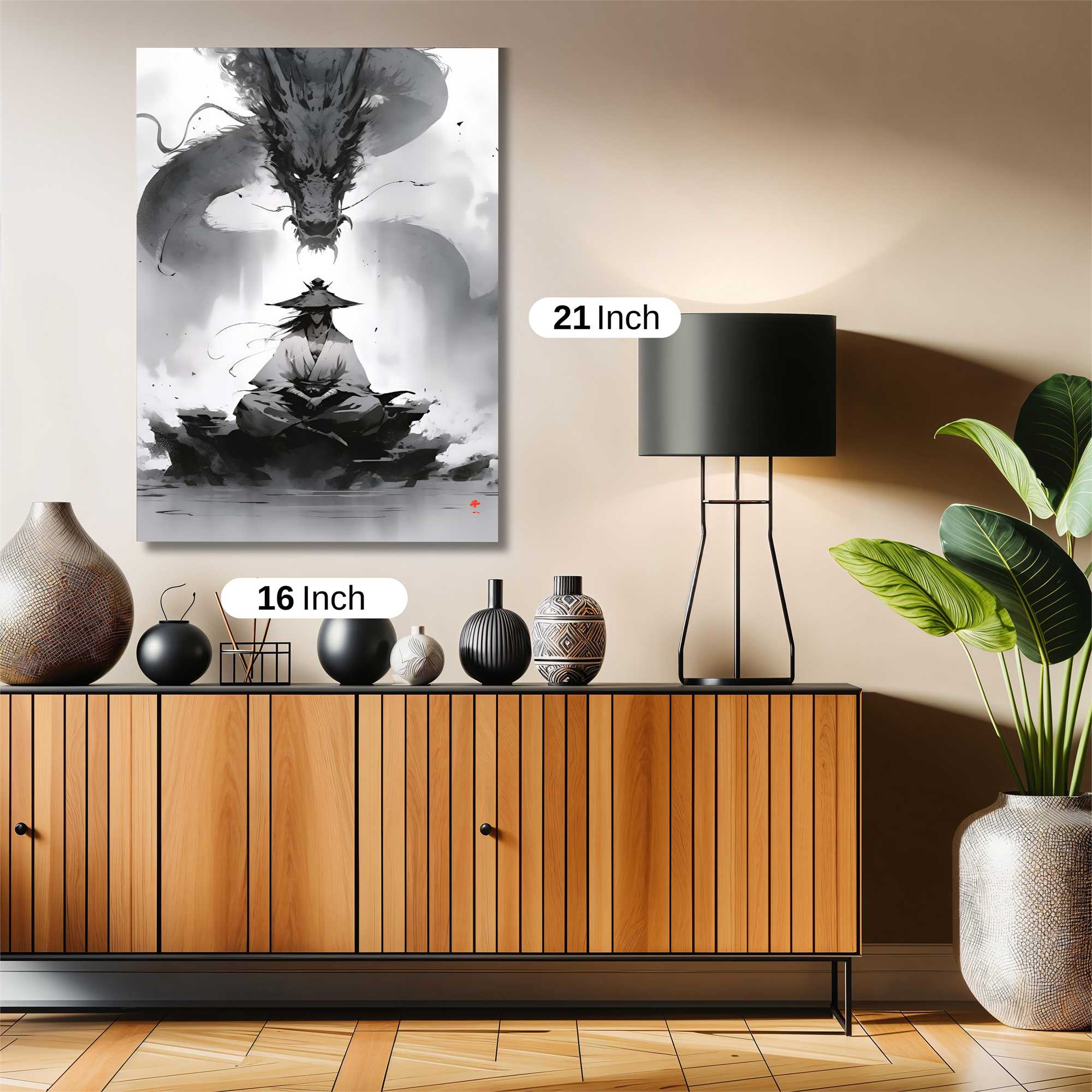 Samurai Serenity Safe Wall Magnetic / M