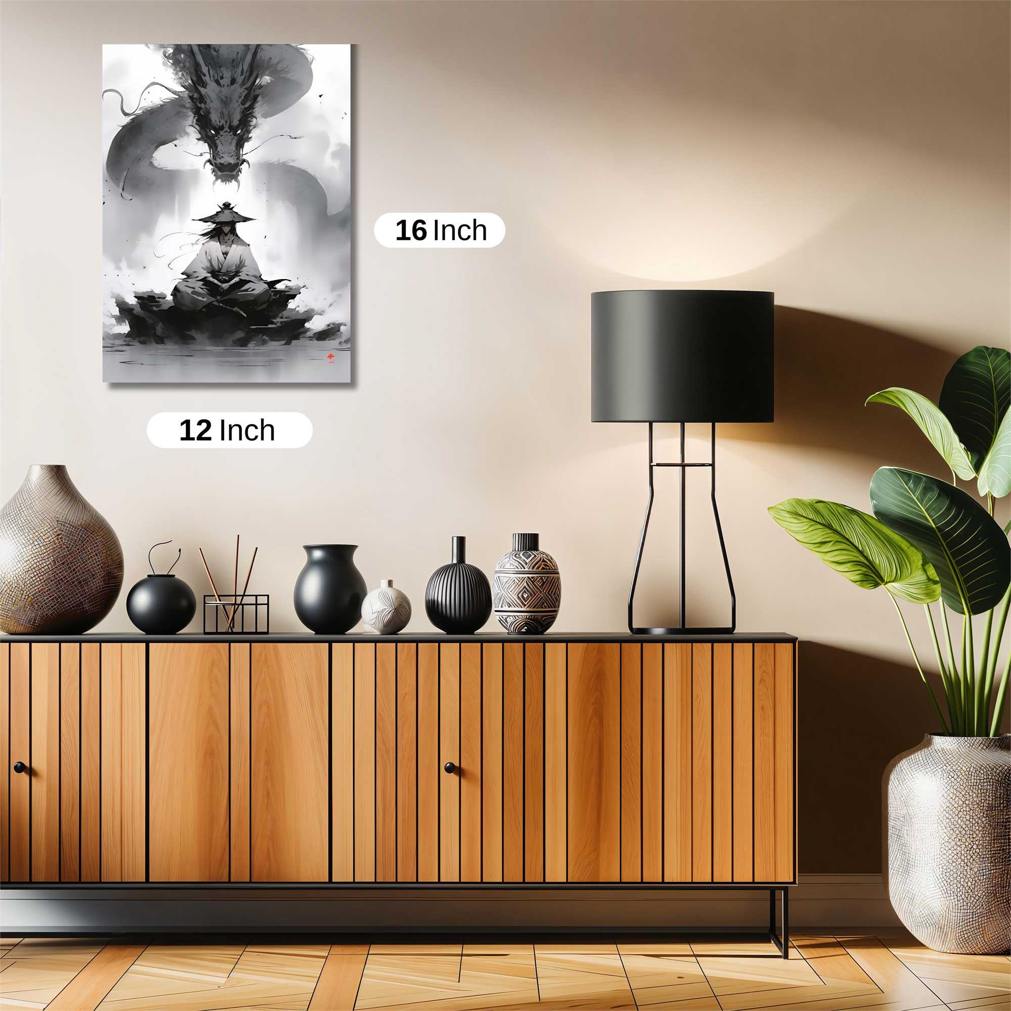 Samurai Serenity Safe Wall Magnetic / M