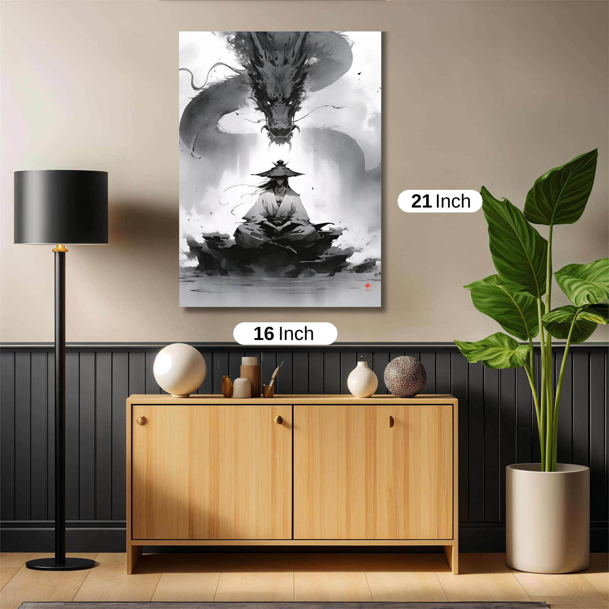 Samurai Serenity Safe Wall Magnetic / M