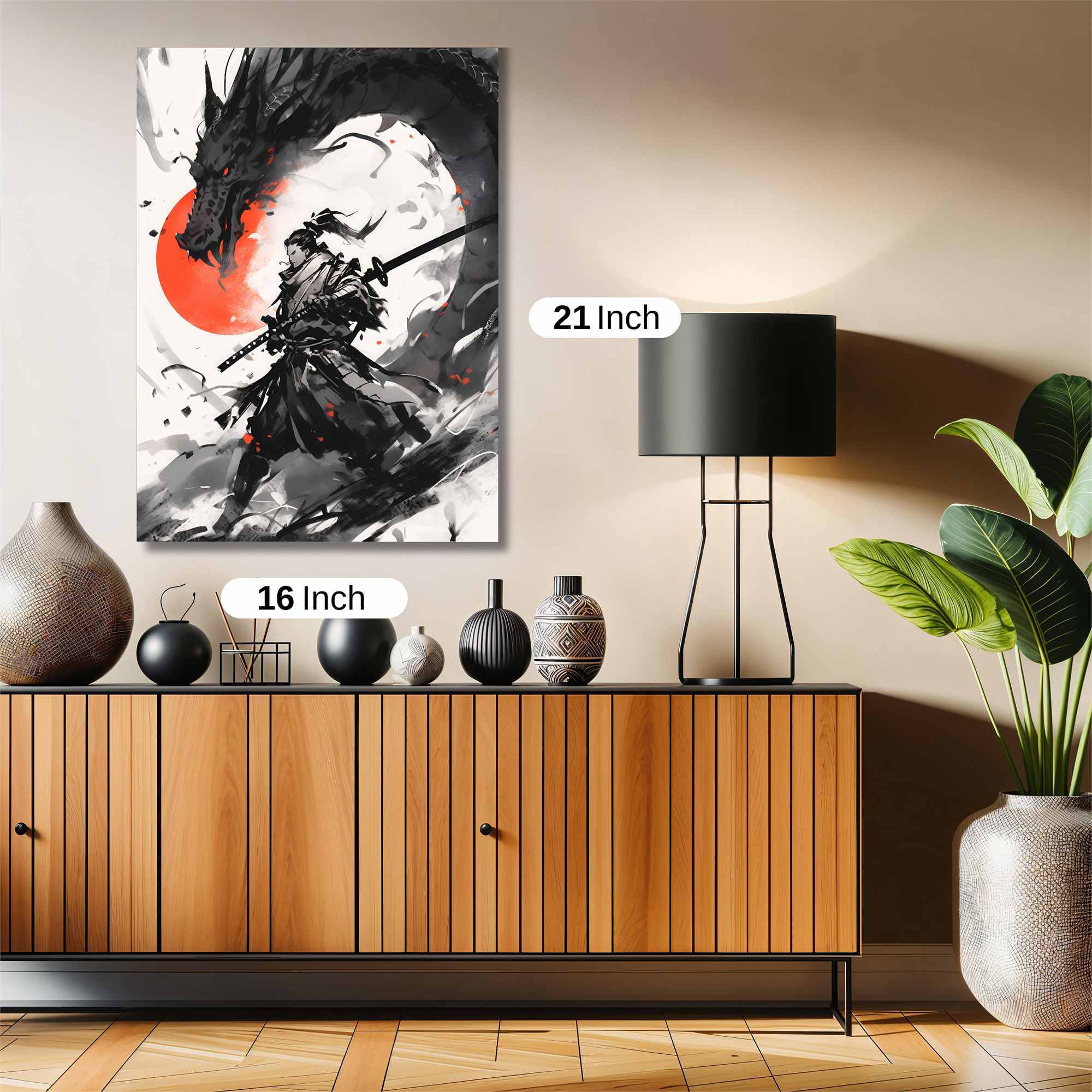 Samurai Eclipse Safe Wall Magnetic / M