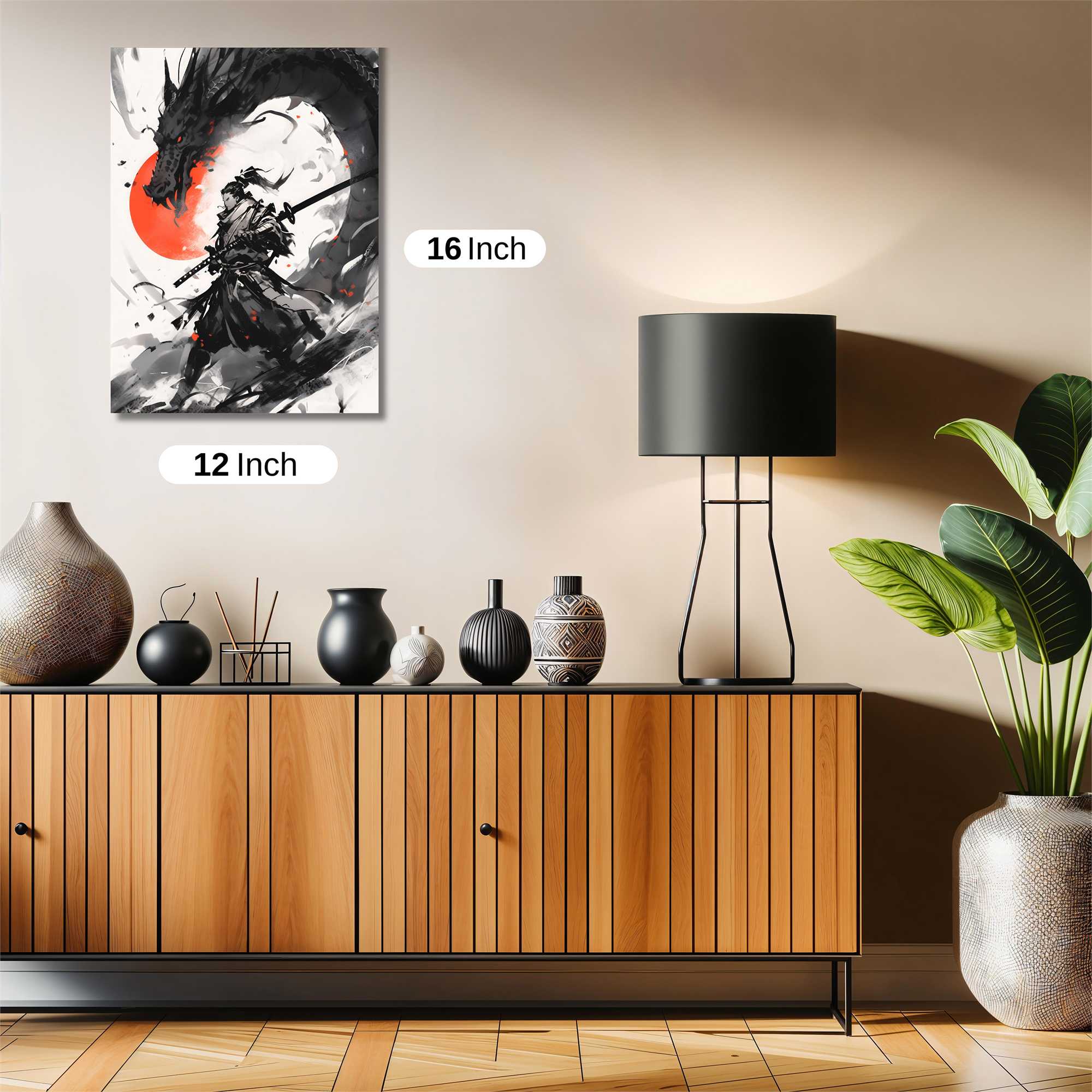 Samurai Eclipse Safe Wall Magnetic / M