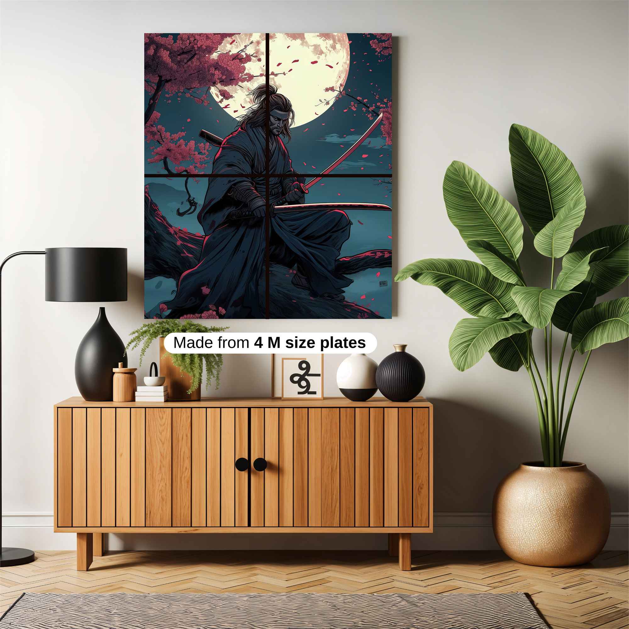 Samurai Serenity Safe Wall Magnetic / M