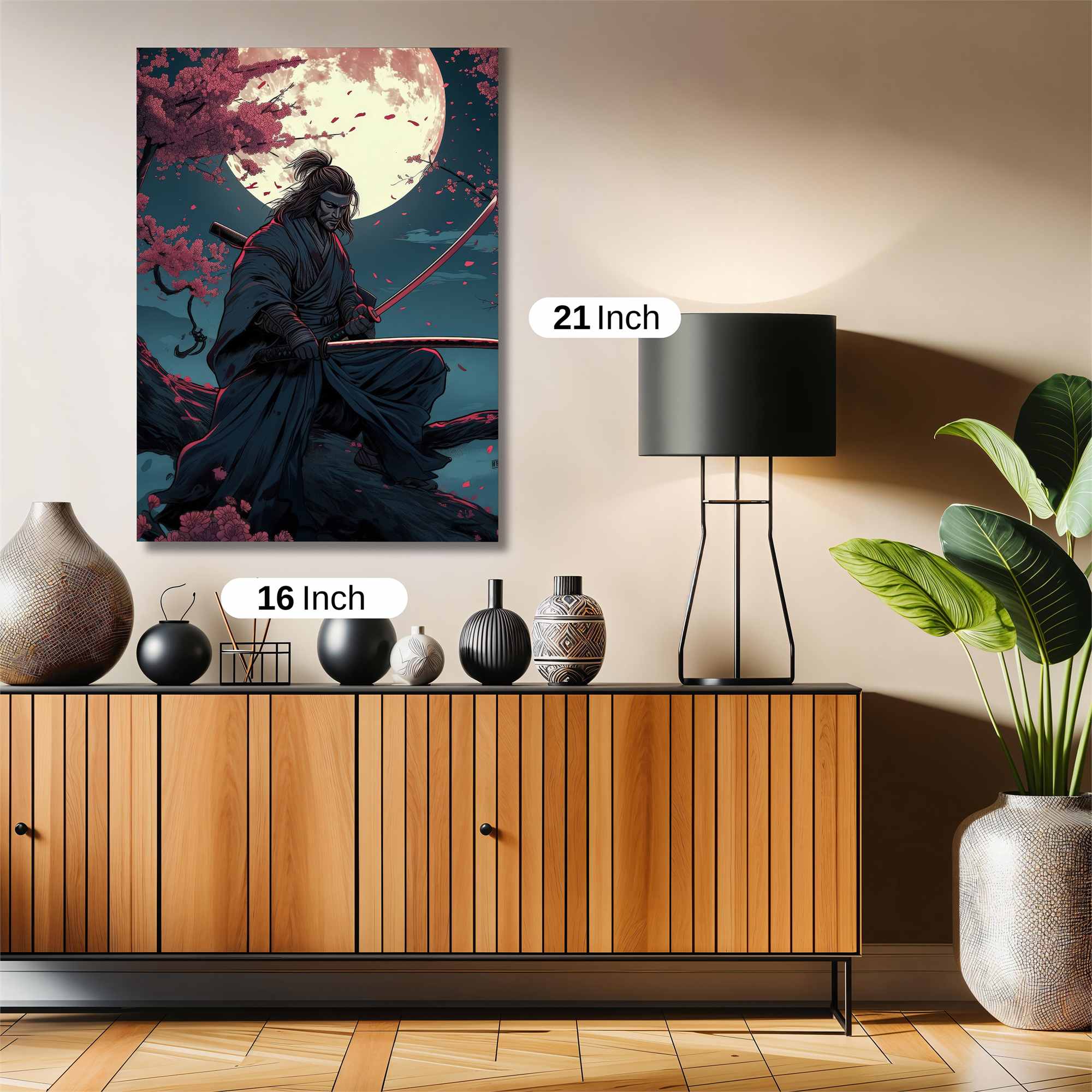 Samurai Serenity Safe Wall Magnetic / M