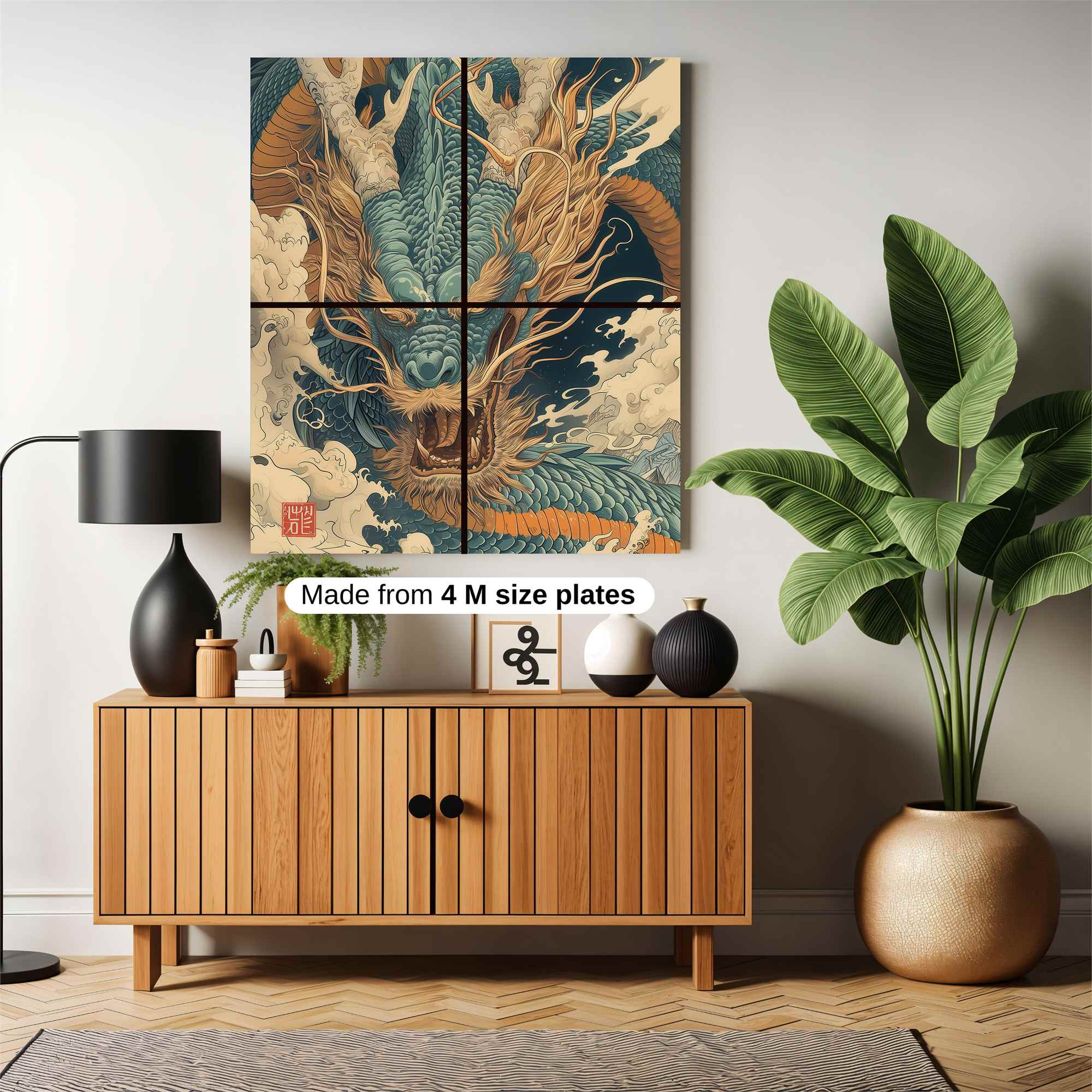 Dragon Majesty Safe Wall Magnetic / M