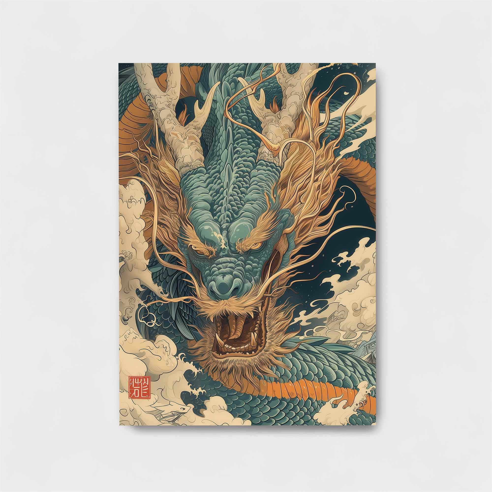 Dragon Majesty Safe Wall Magnetic / M