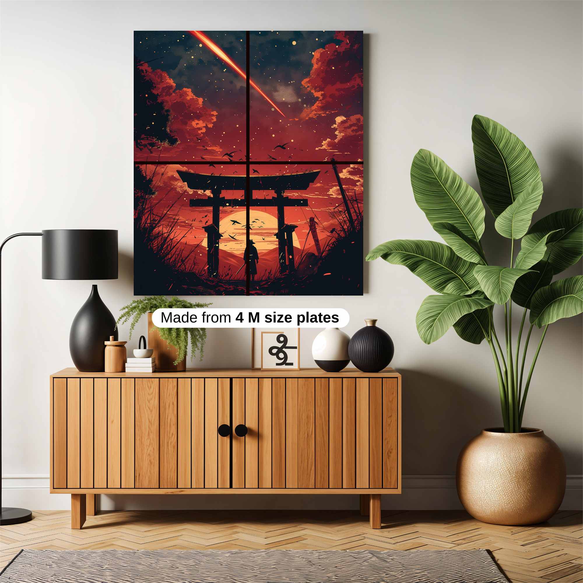 Samurai Serenity Safe Wall Magnetic / M