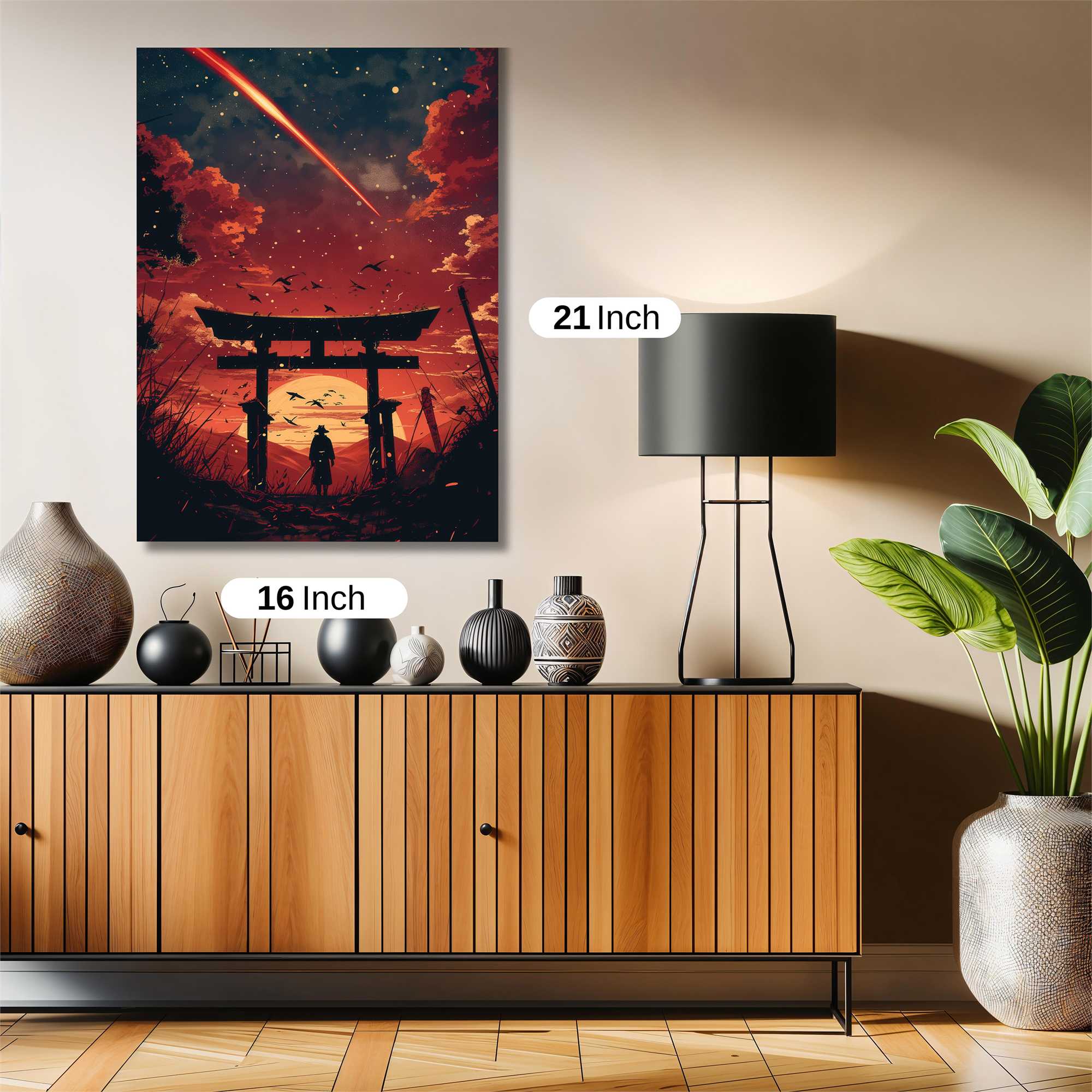 Samurai Serenity Safe Wall Magnetic / M