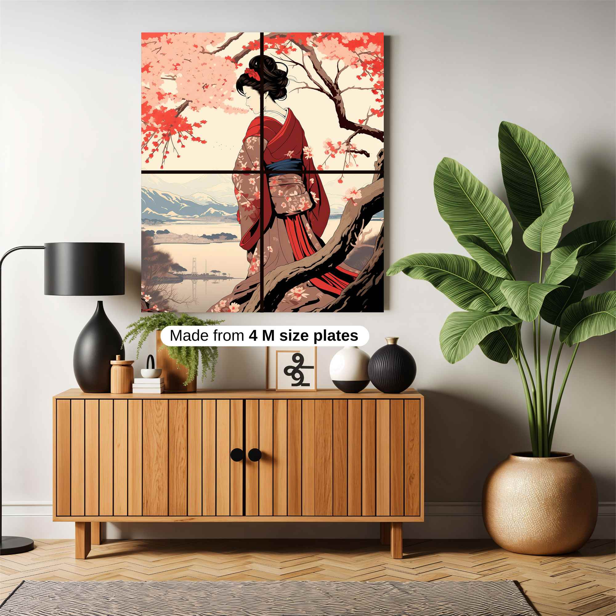Geisha Serenity Safe Wall Magnetic / M