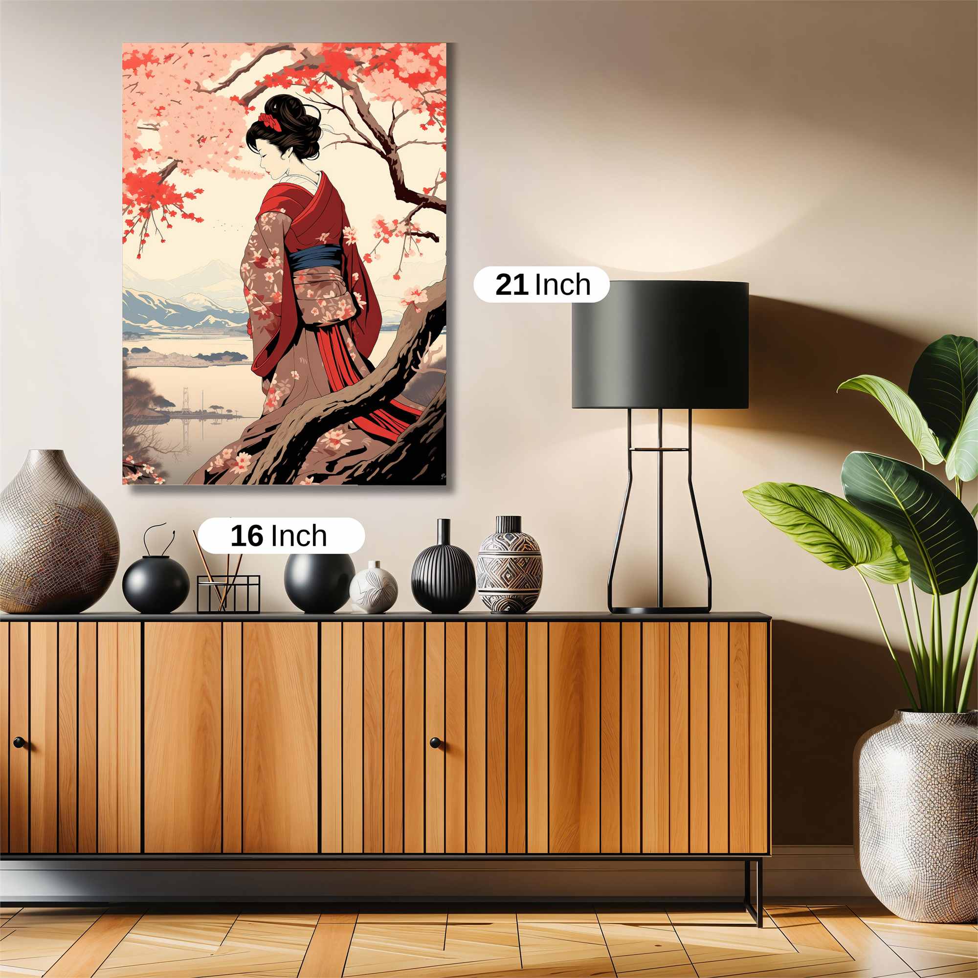 Geisha Serenity Safe Wall Magnetic / M