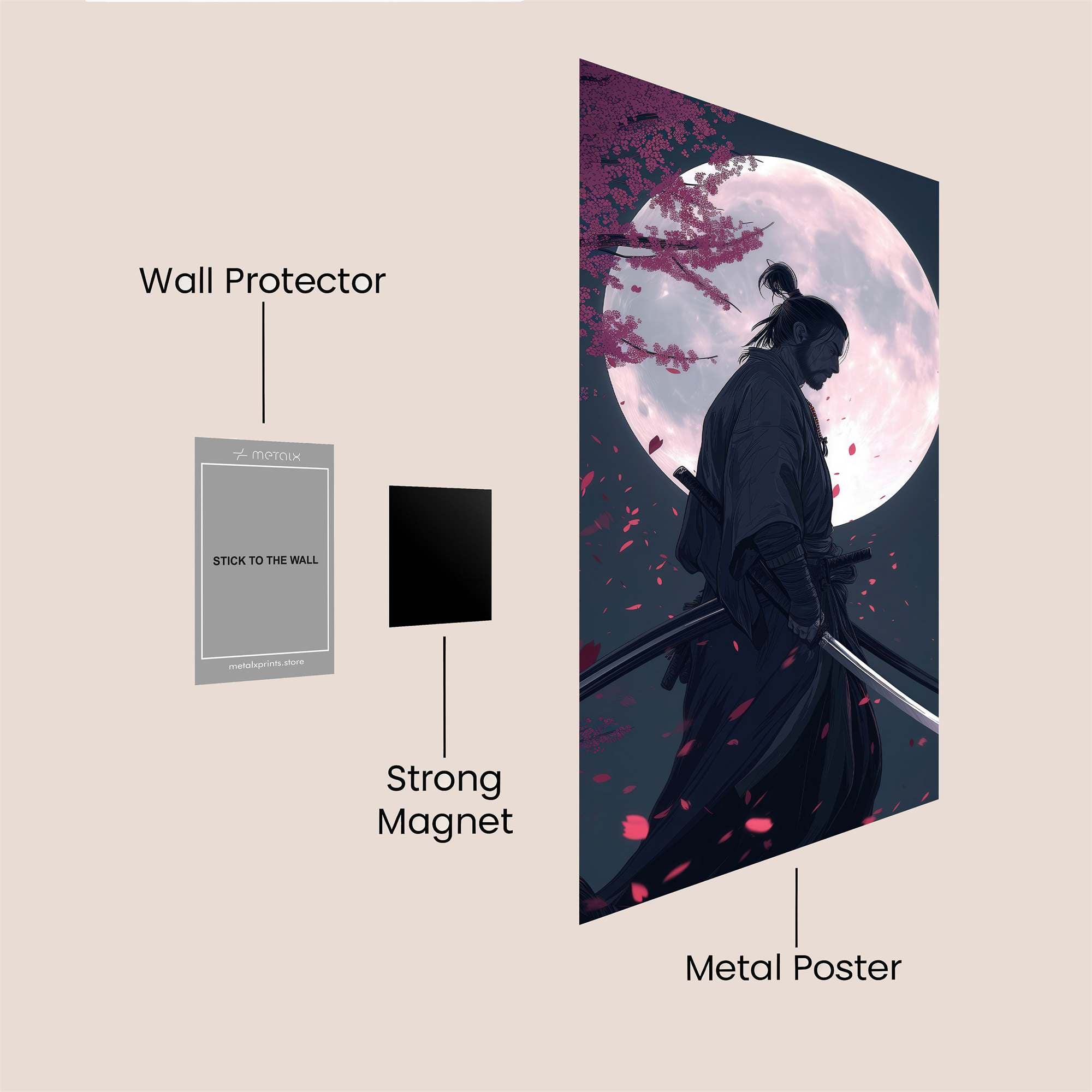 Ronin Serenity Safe Wall Magnetic / M