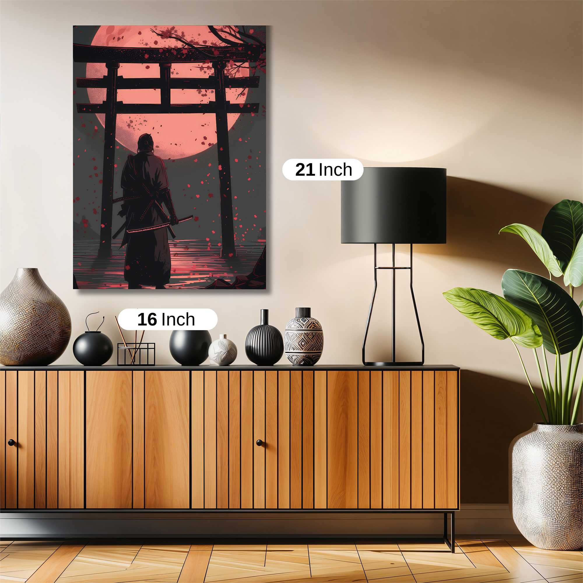 Samurai Serenity Safe Wall Magnetic / M