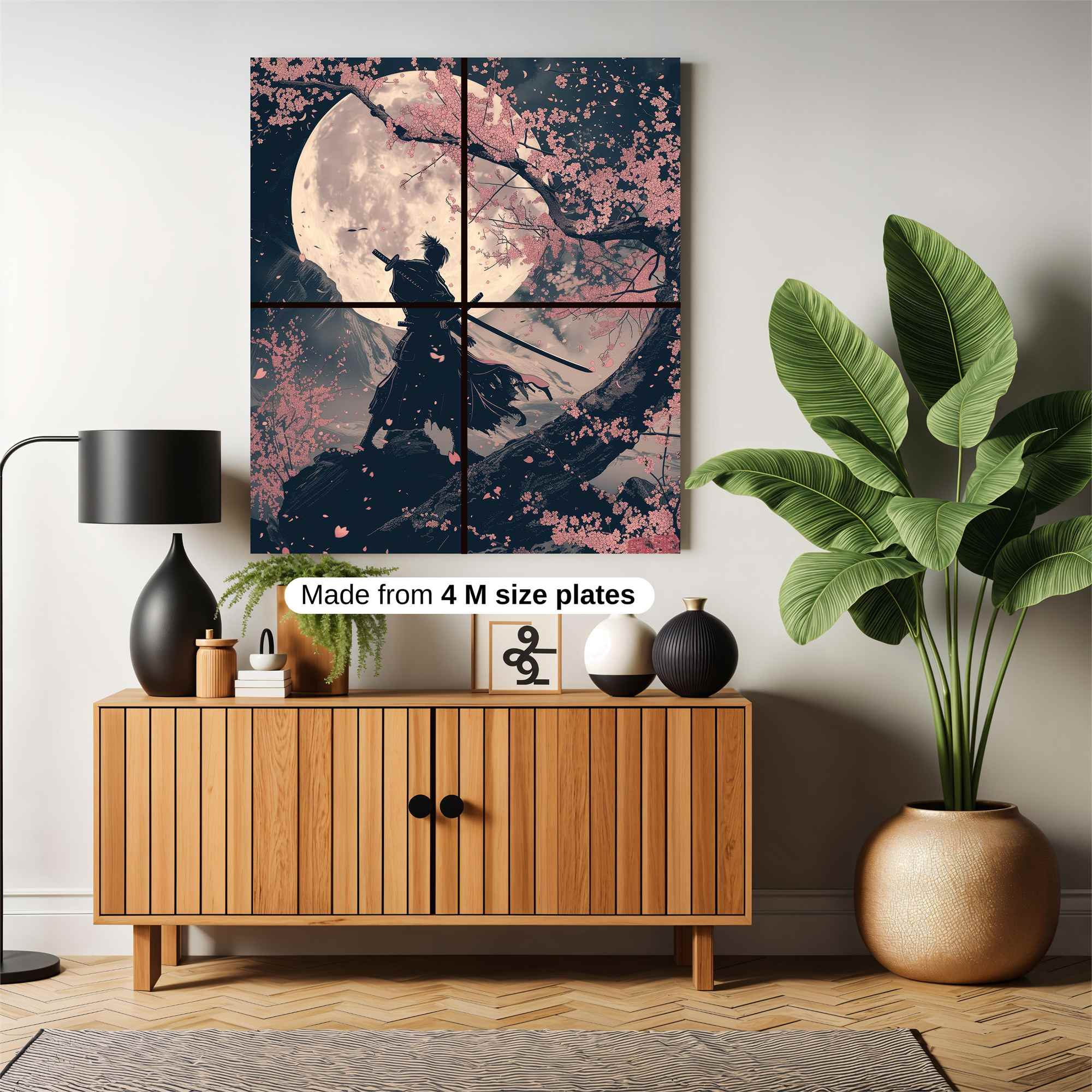 Samurai Serenity Safe Wall Magnetic / M