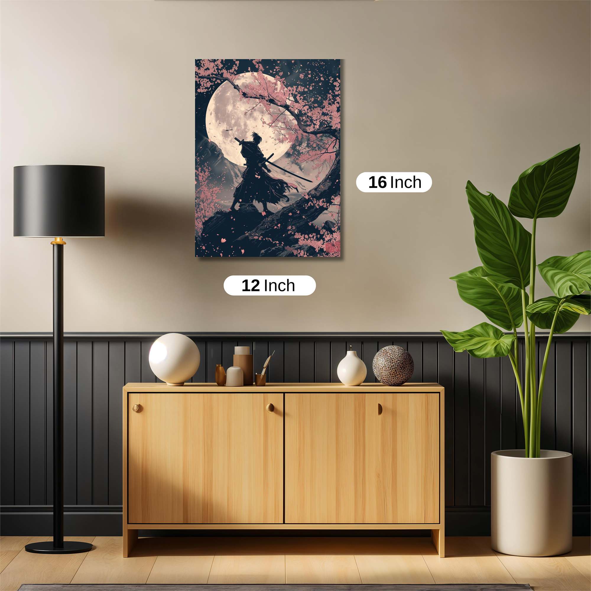 Samurai Serenity Safe Wall Magnetic / M