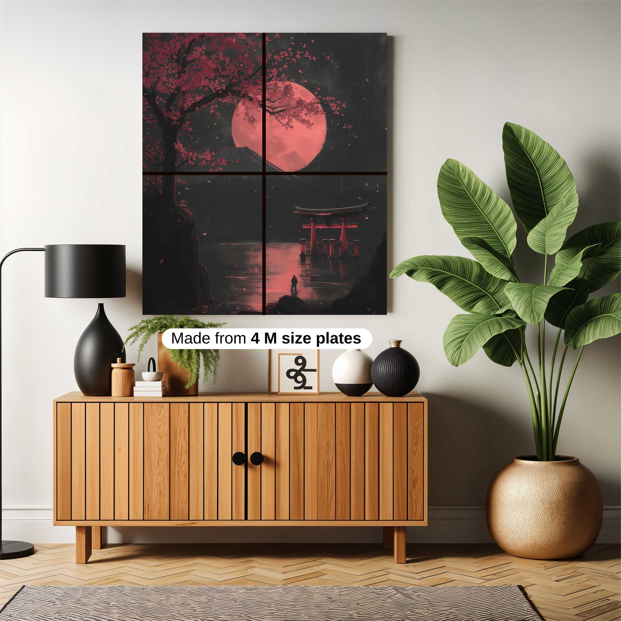 Moonlit Serenity Safe Wall Magnetic / M