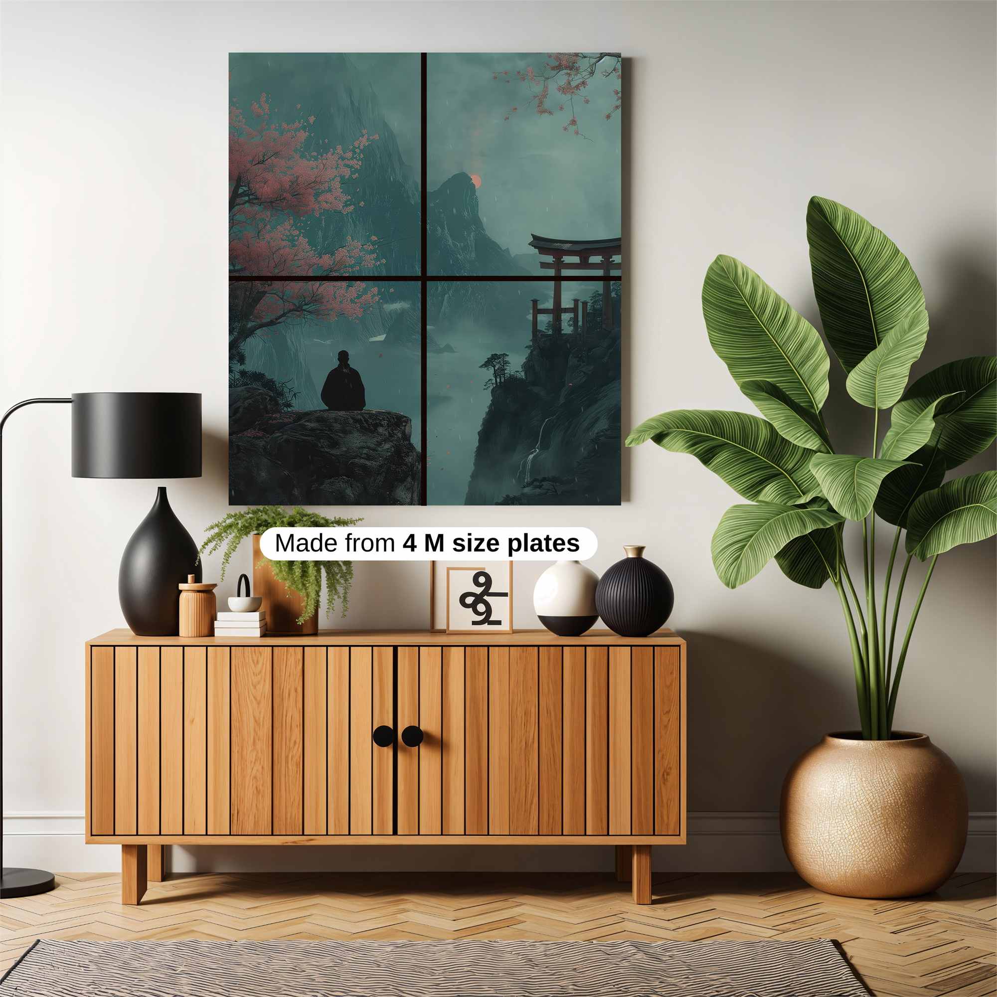 Monk Serenity Safe Wall Magnetic / M