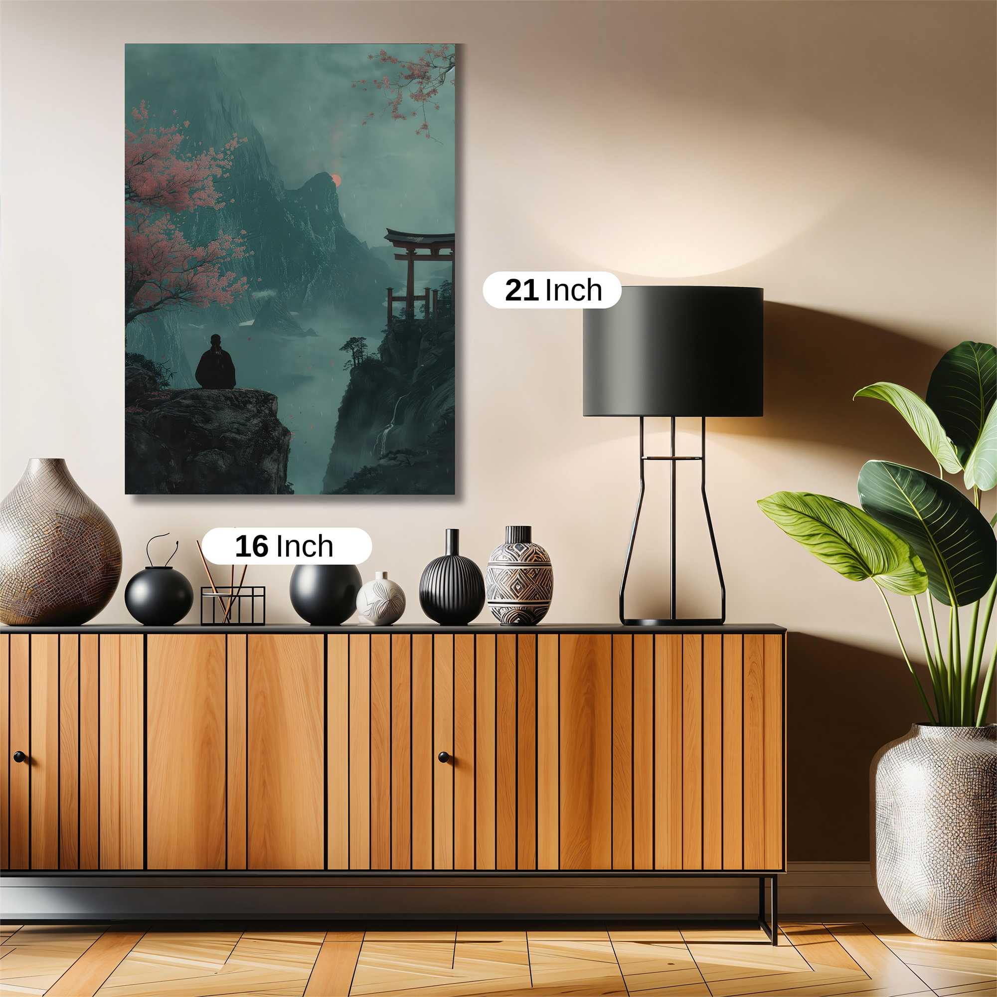 Monk Serenity Safe Wall Magnetic / M