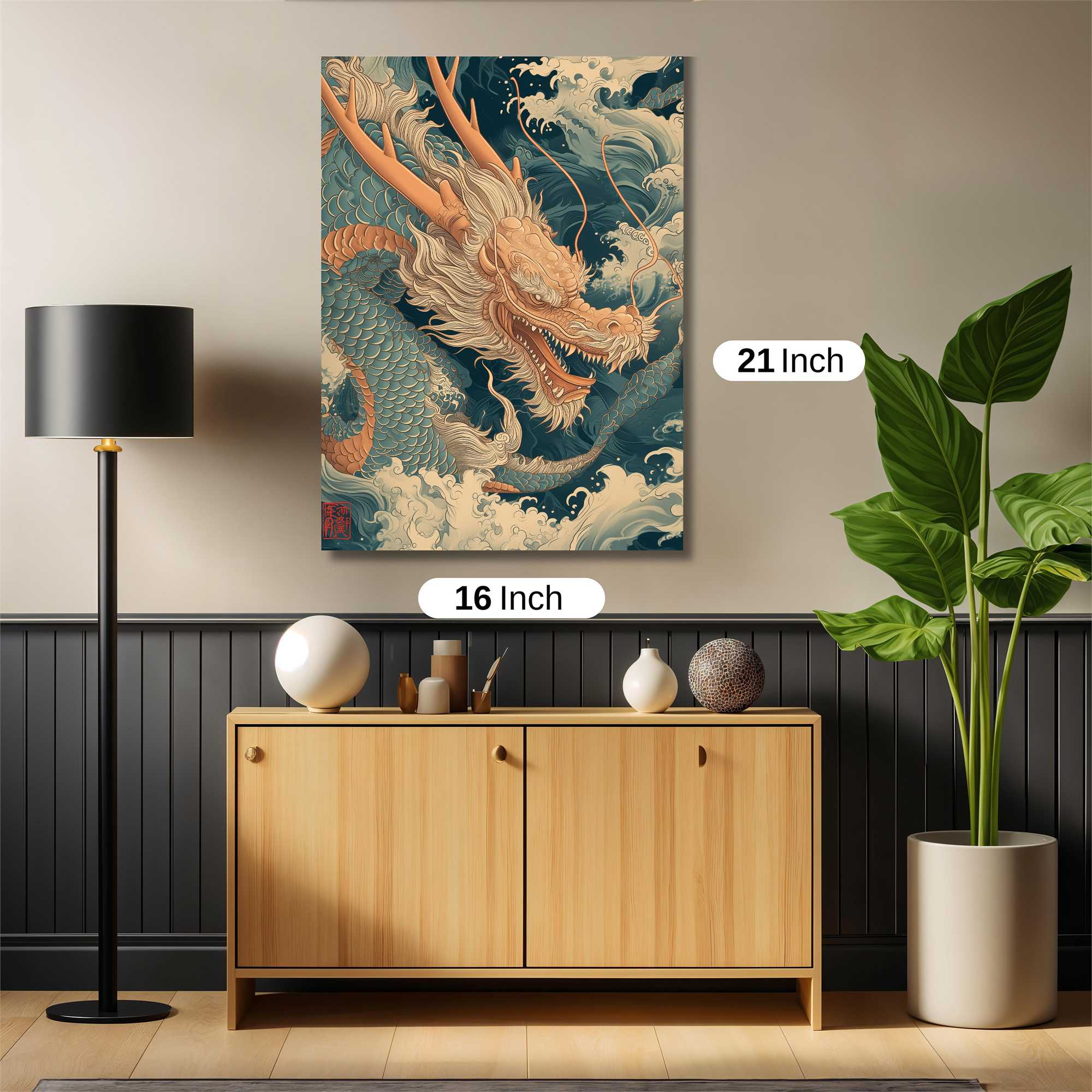 Dragon Serenity Safe Wall Magnetic / M