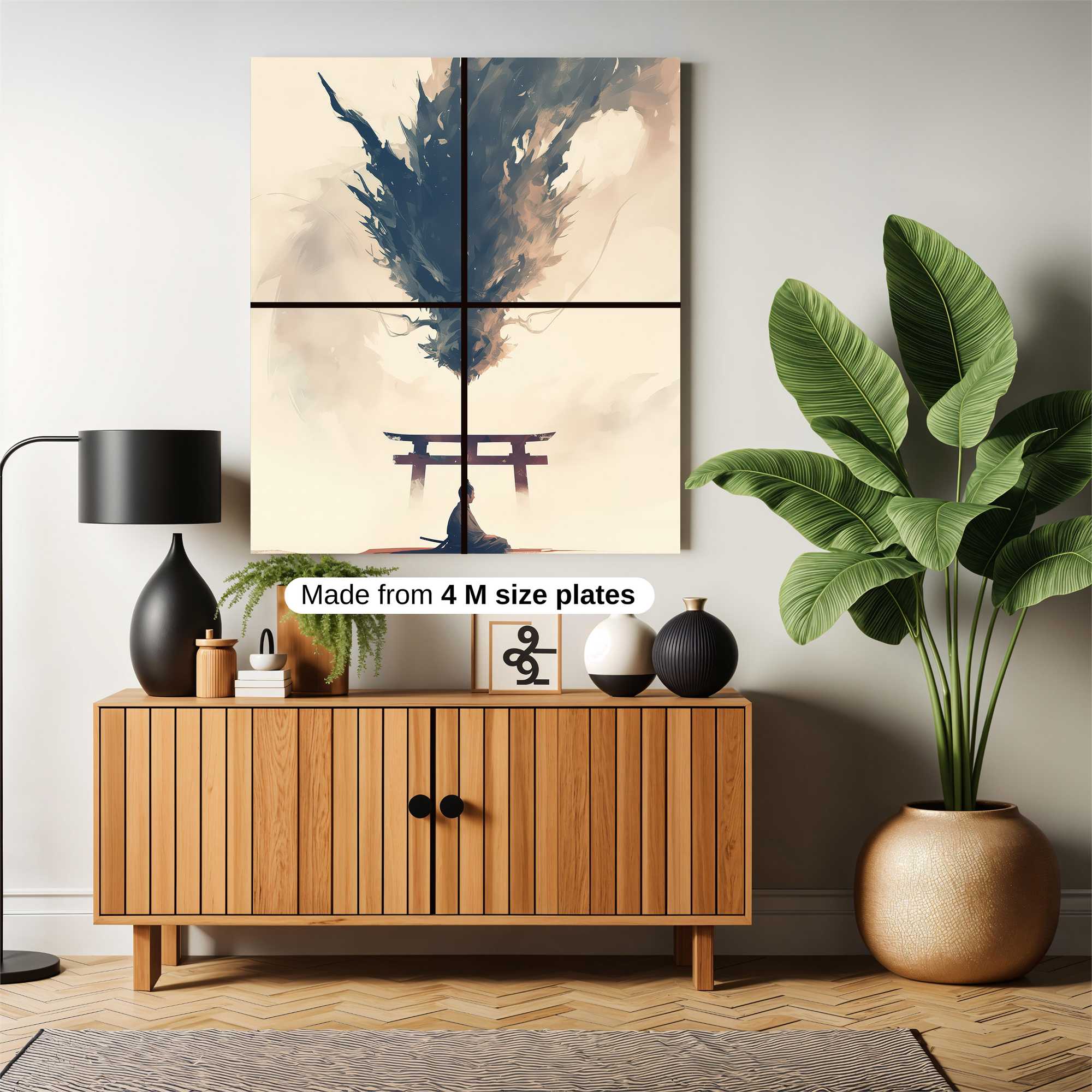 Samurai Serenity Safe Wall Magnetic / M