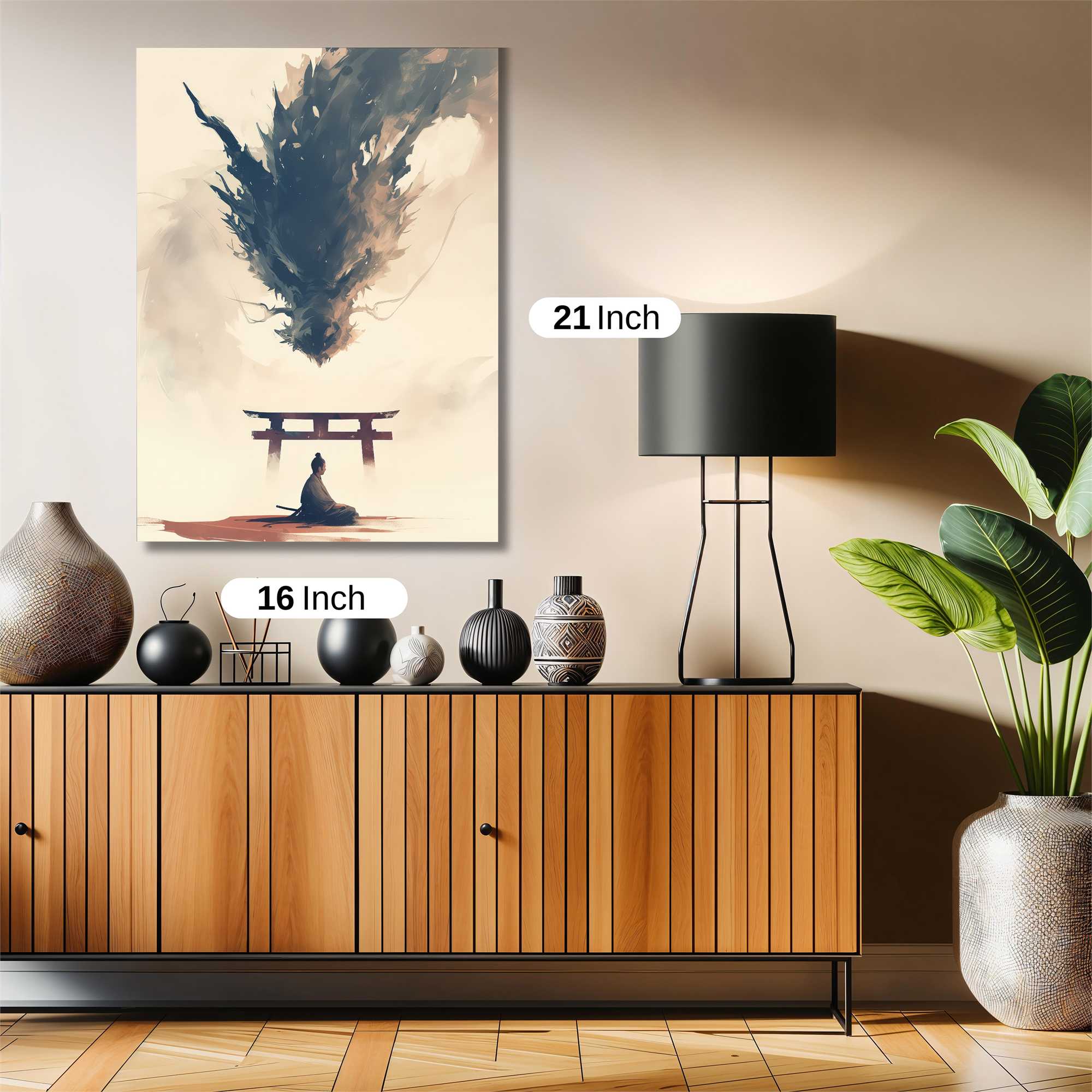 Samurai Serenity Safe Wall Magnetic / M