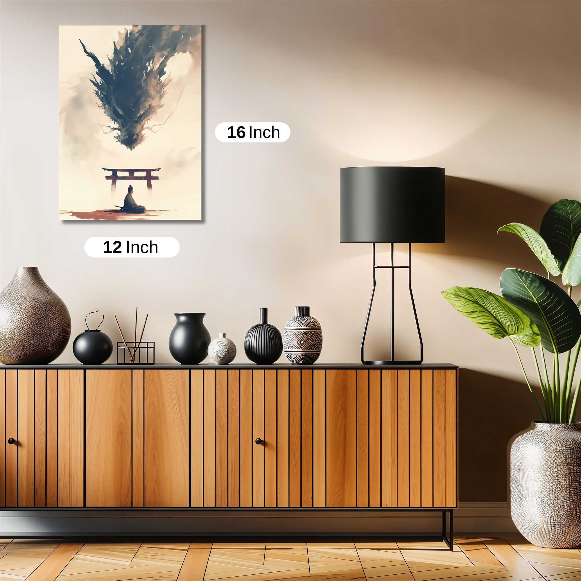 Samurai Serenity Safe Wall Magnetic / M