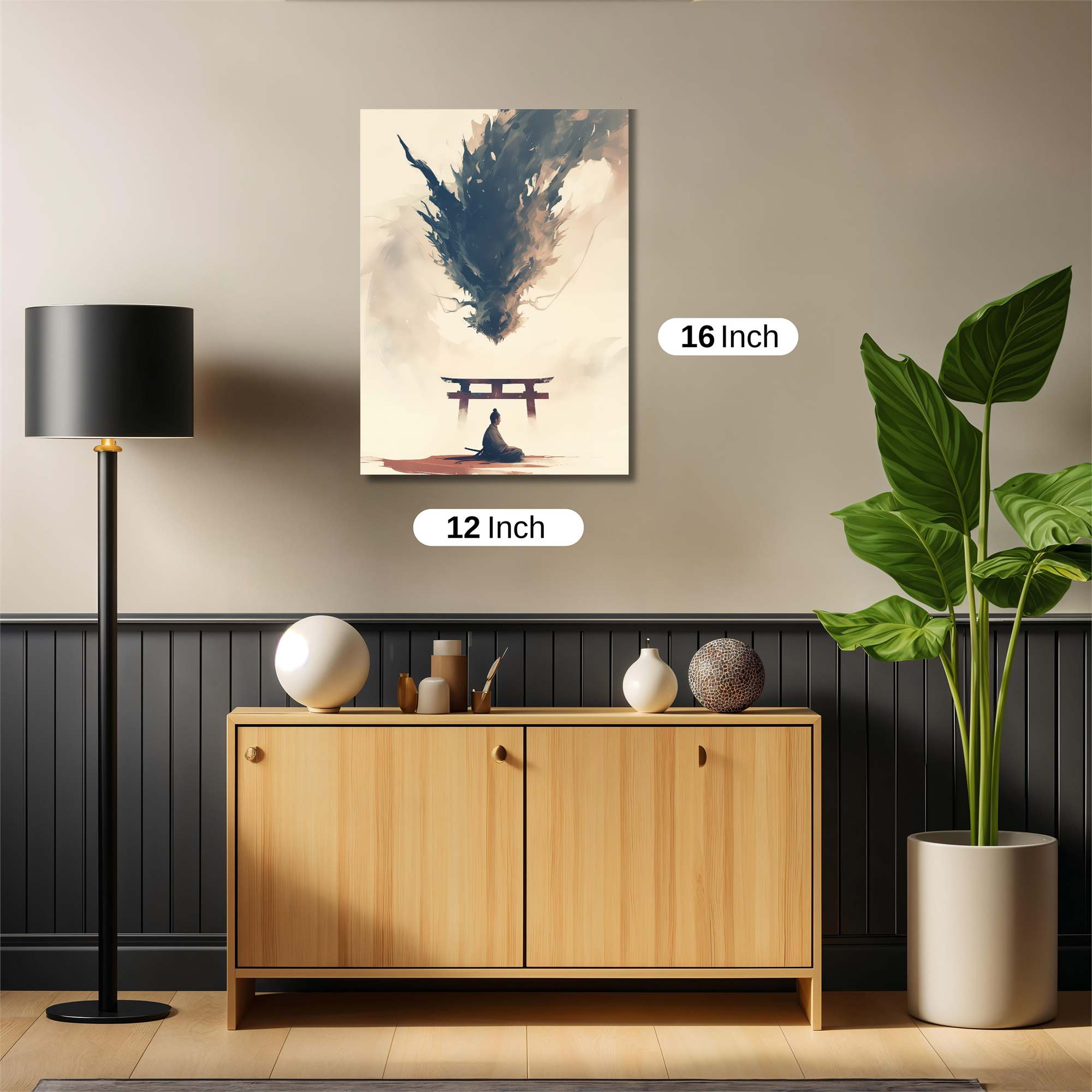 Samurai Serenity Safe Wall Magnetic / M