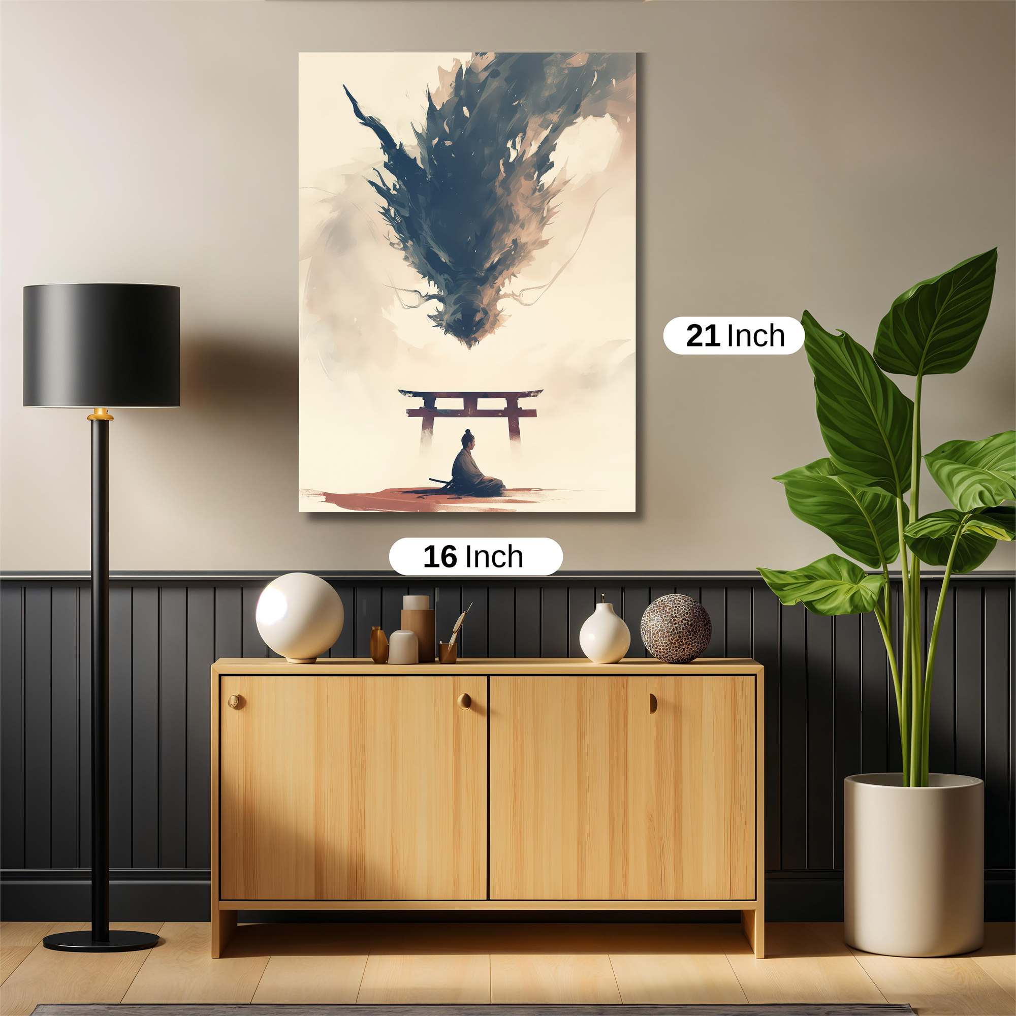 Samurai Serenity Safe Wall Magnetic / M