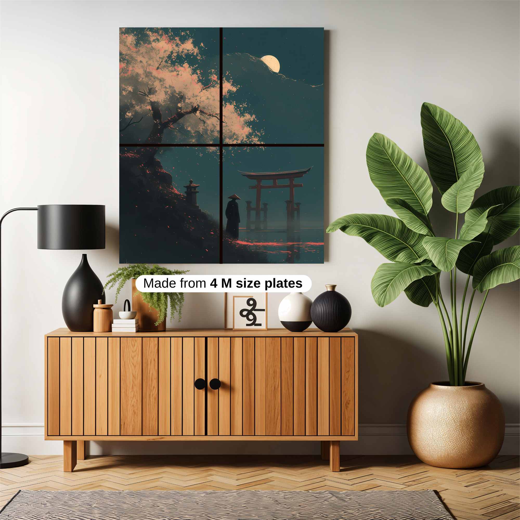 Moonlit Serenity Safe Wall Magnetic / M