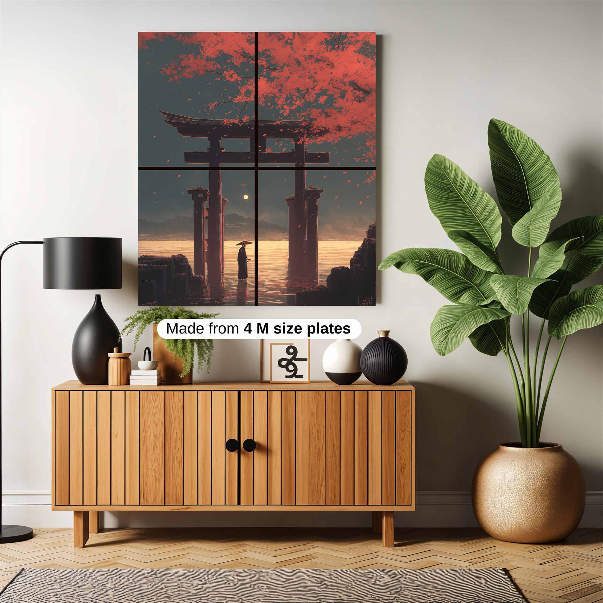 Moonlit Serenity Safe Wall Magnetic / M