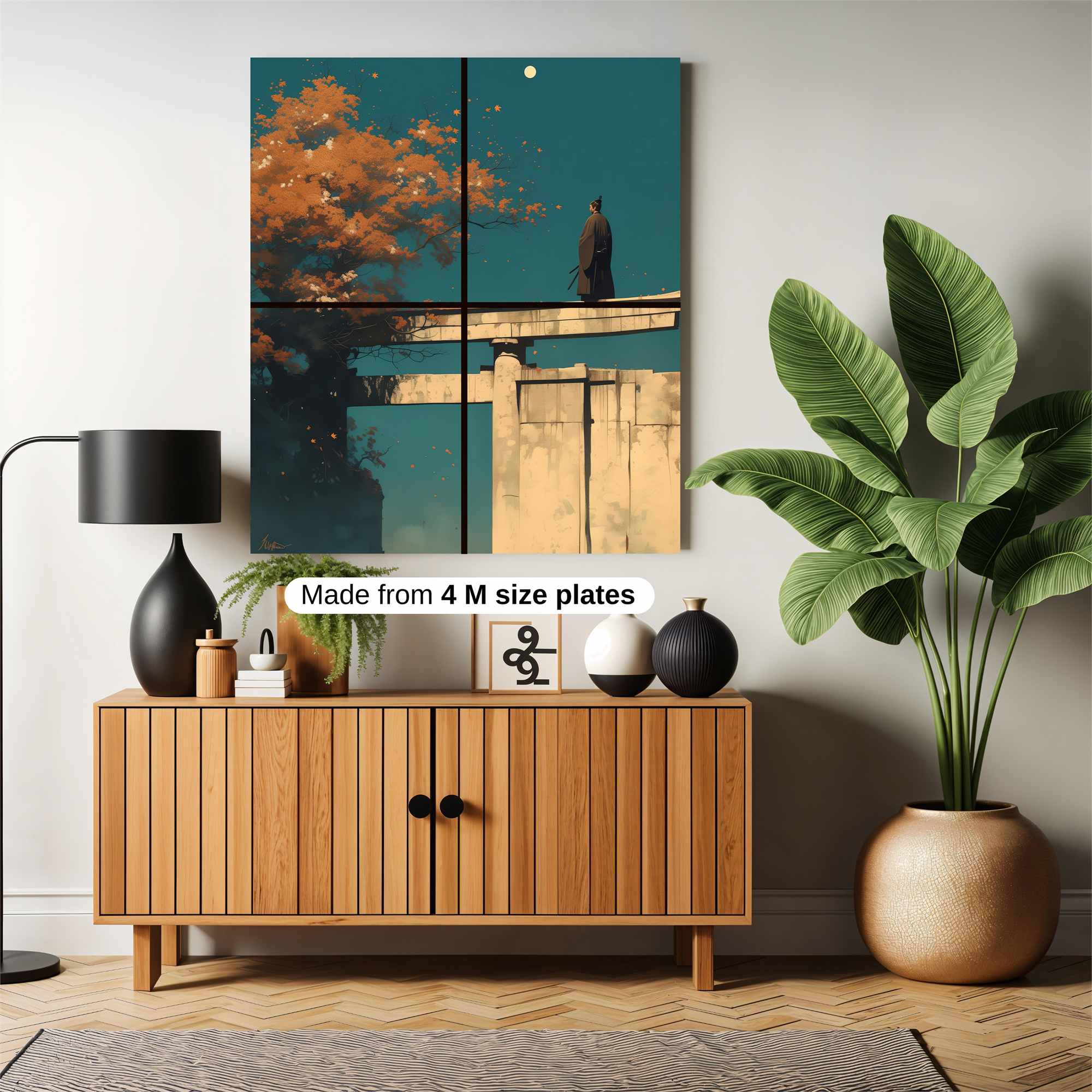 Samurai Serenity Safe Wall Magnetic / M