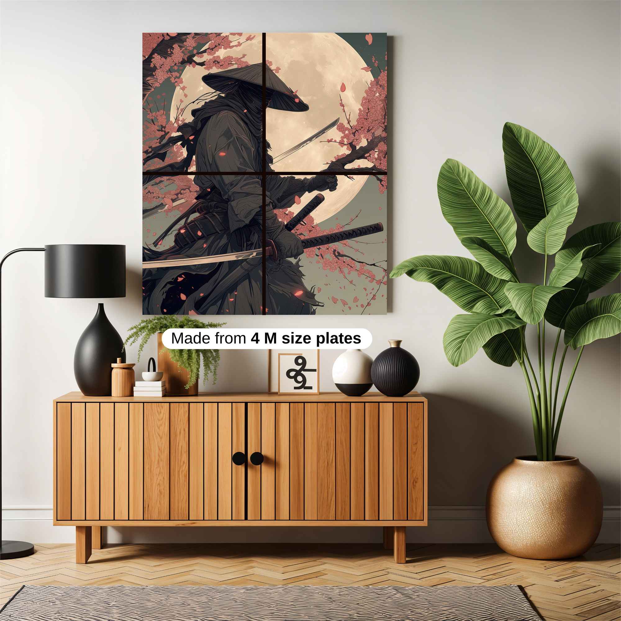 Samurai Serenity Safe Wall Magnetic / M