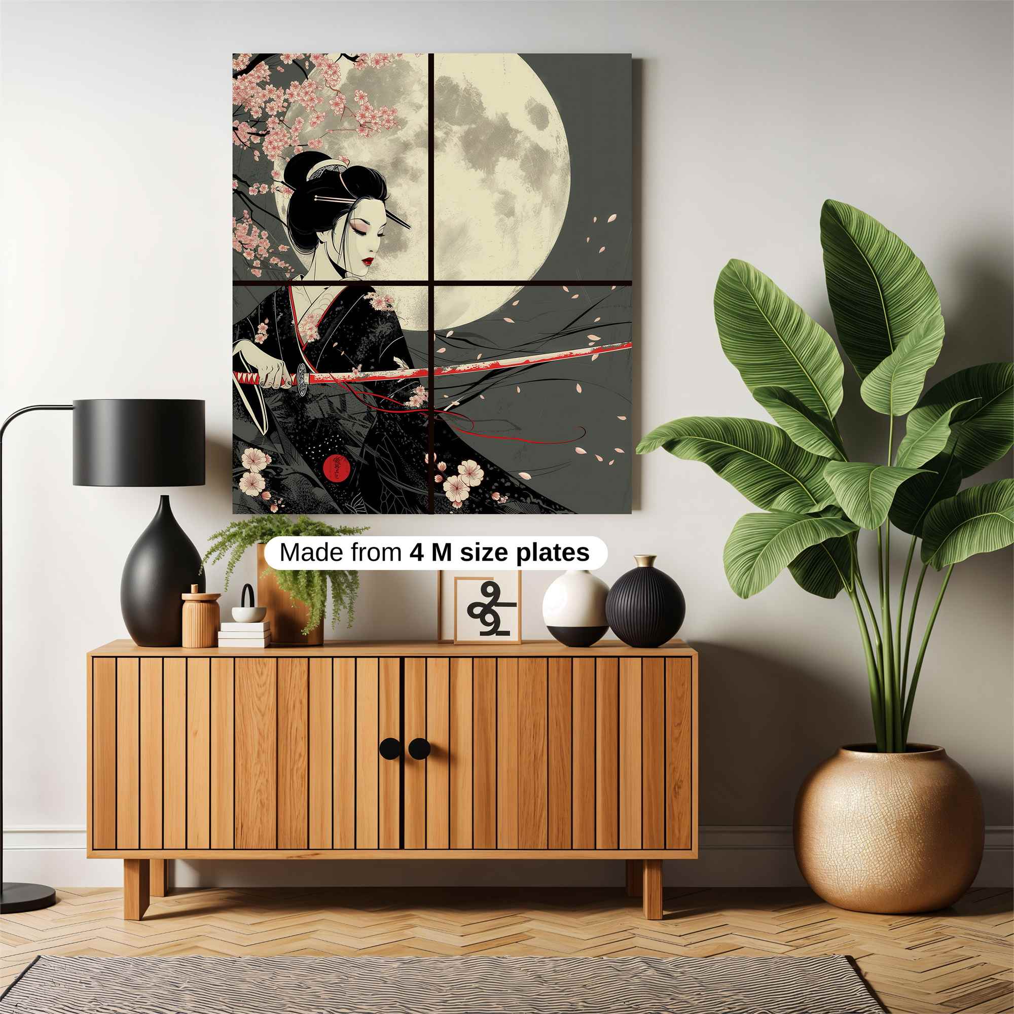 Geisha Serenity Safe Wall Magnetic / M