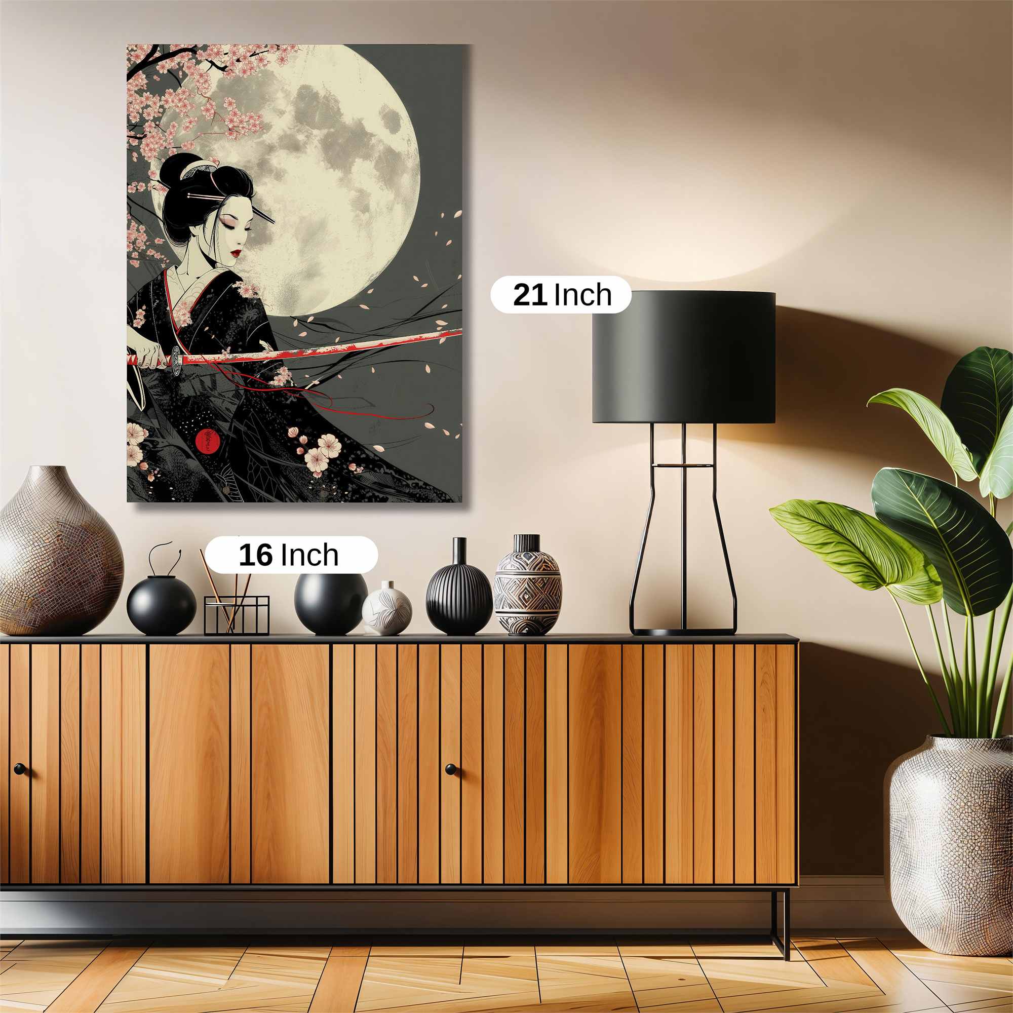 Geisha Serenity Safe Wall Magnetic / M