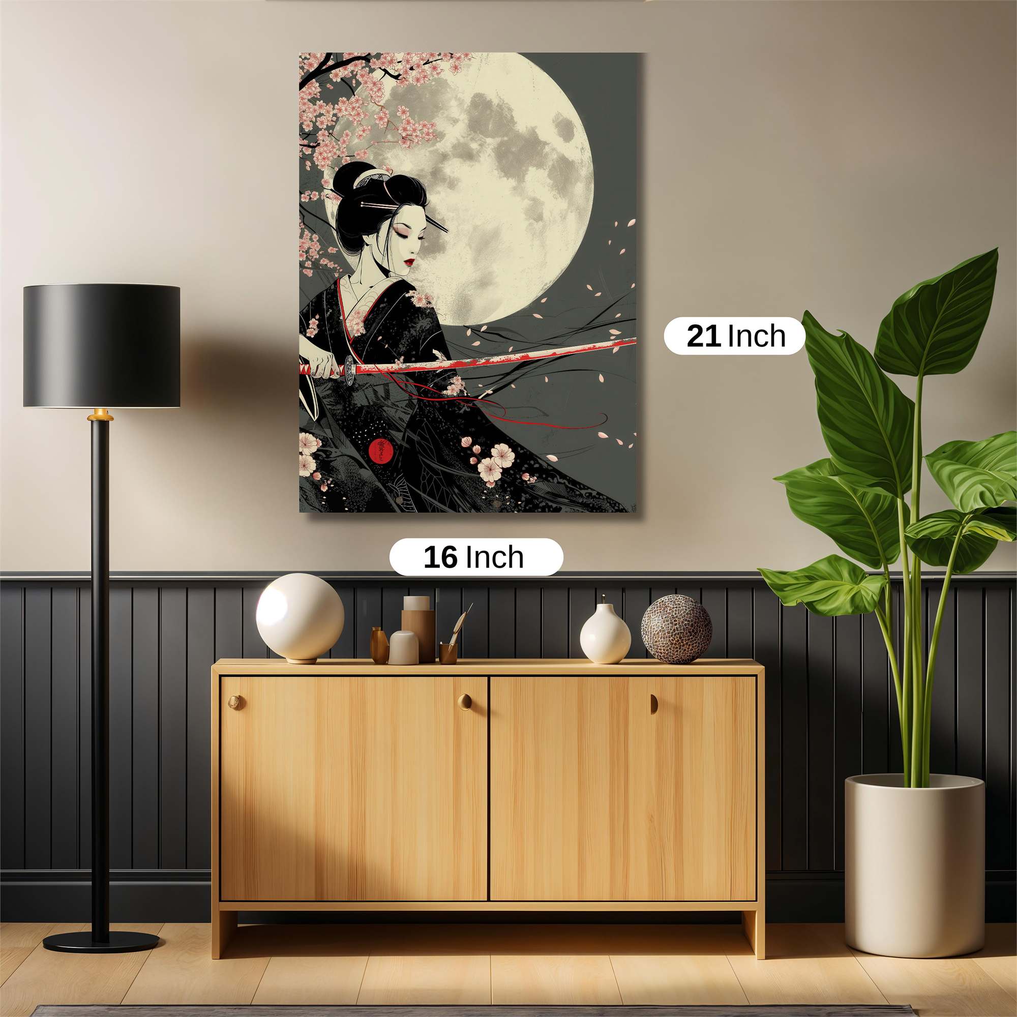 Geisha Serenity Safe Wall Magnetic / M