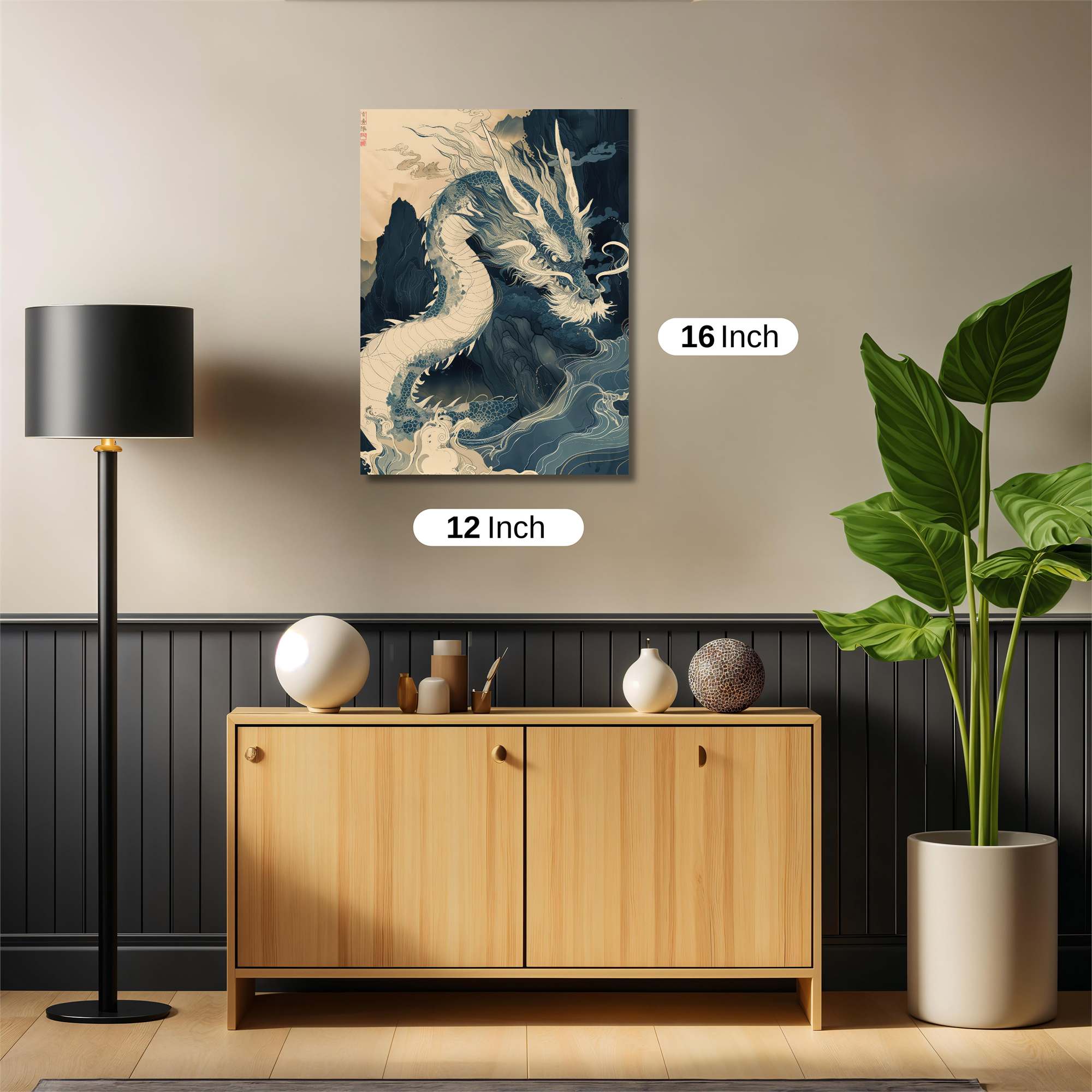 Dragon Serenity Safe Wall Magnetic / M