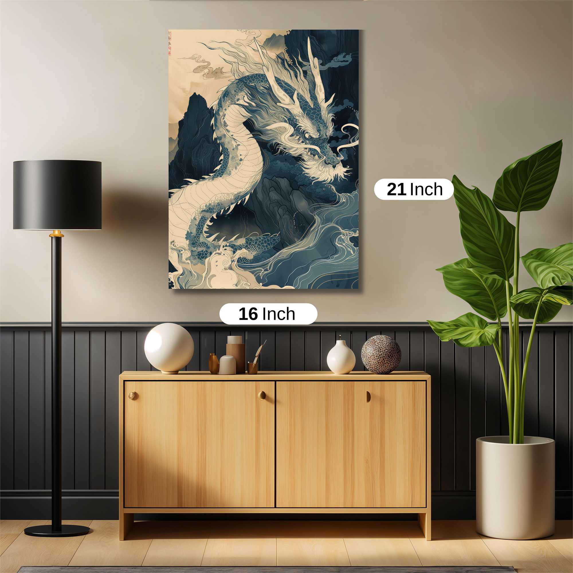 Dragon Serenity Safe Wall Magnetic / M