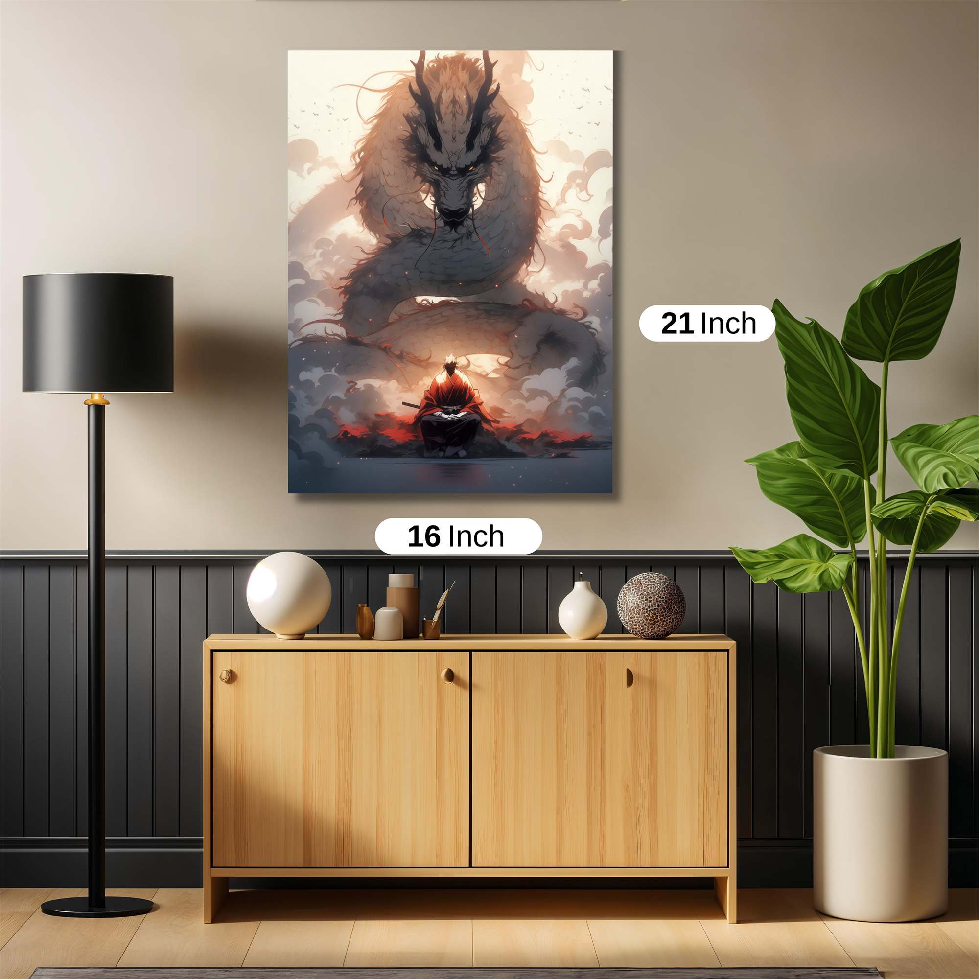 Dragon Serenity Safe Wall Magnetic / M