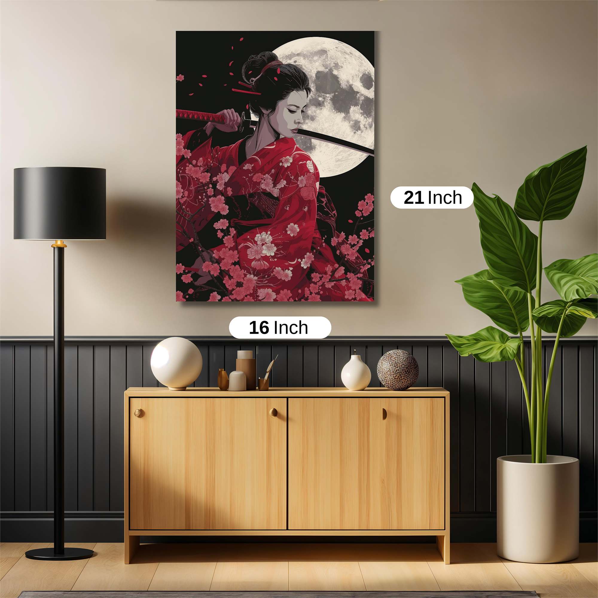 Geisha Serenity Safe Wall Magnetic / M